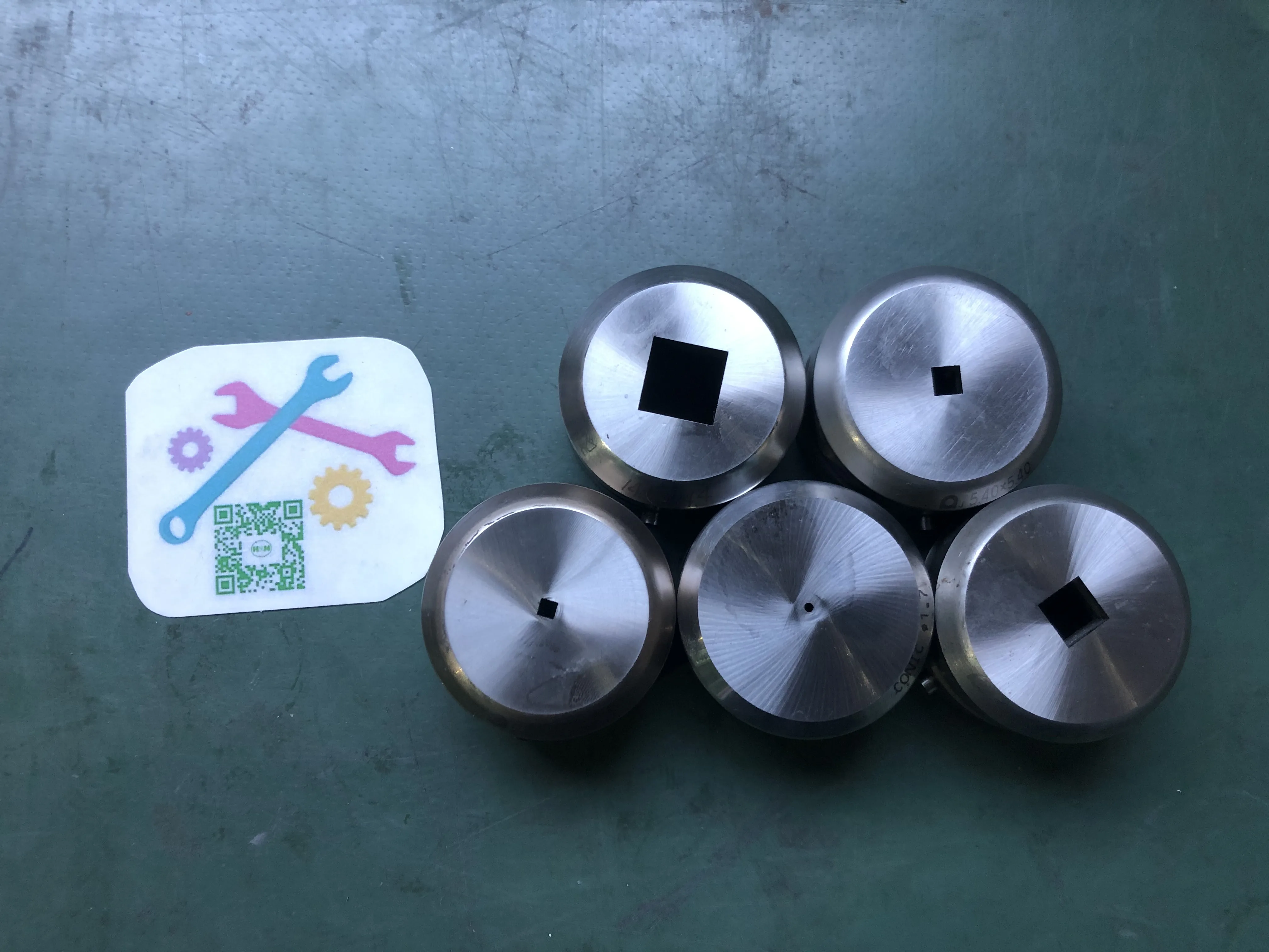コニック タレパン金型（ダイ） 1山5個セット / CONIC Turret Punch Die 1山5個セット