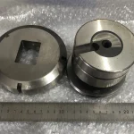 アマダ タレパン金型（ショート/セット） パンチ：33.0ｘ44.0 2.０Ｒ ＯＨ ダイ：33.20ｘ44.20 20.2.10Ｒ / AMADA Turret Punch & Die Set (Short) パンチ：33.0ｘ44.0 2.０Ｒ ＯＨ ダイ：33.20ｘ44.20 20.2.10Ｒ TS230030