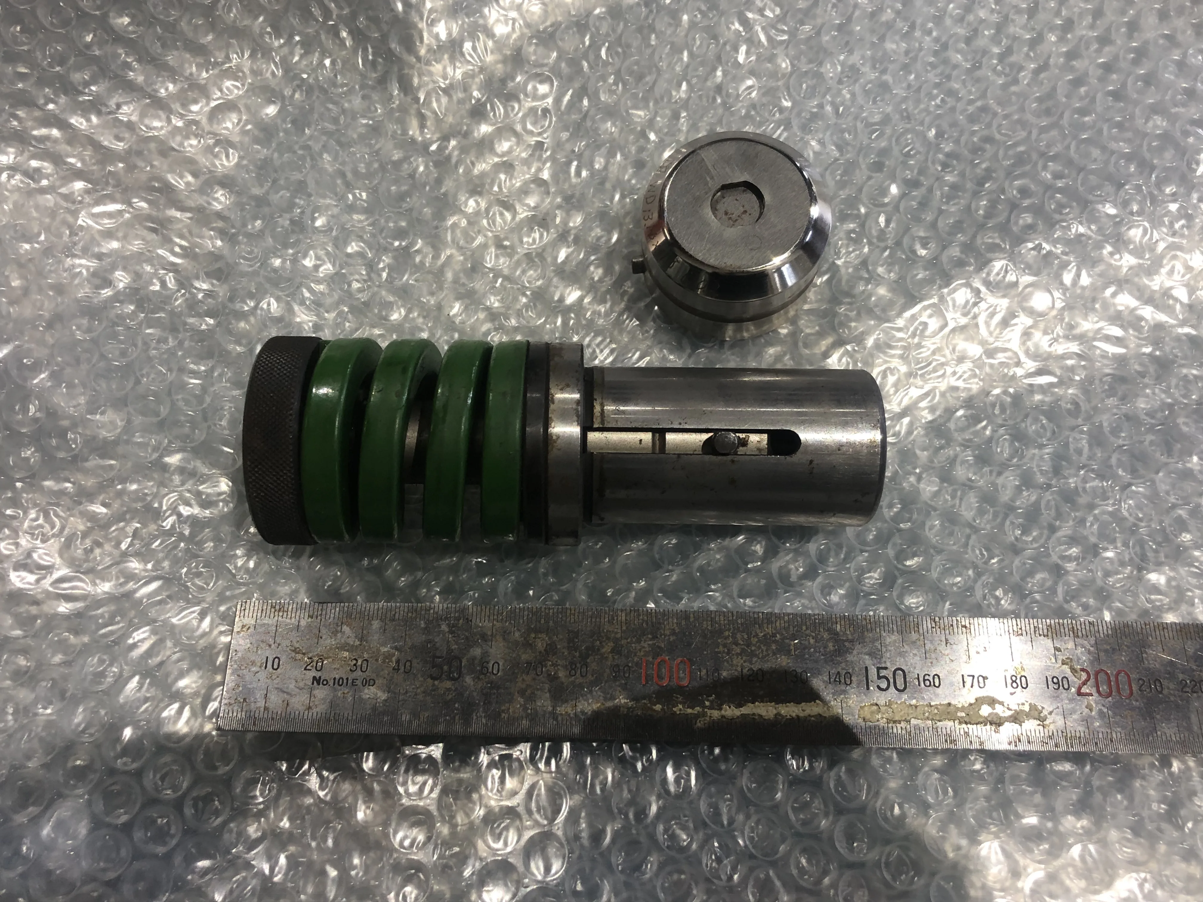 コニック タレパン金型（ショート/セット） パンチ：φ13.1ｘ11.8 ダイ：φ13.1ｘ11.8 C=0.2 / CONIC Turret Punch & Die Set (Short) パンチ：φ13.1ｘ11.8 ダイ：φ13.1ｘ11.8 C=0.2 TS230097