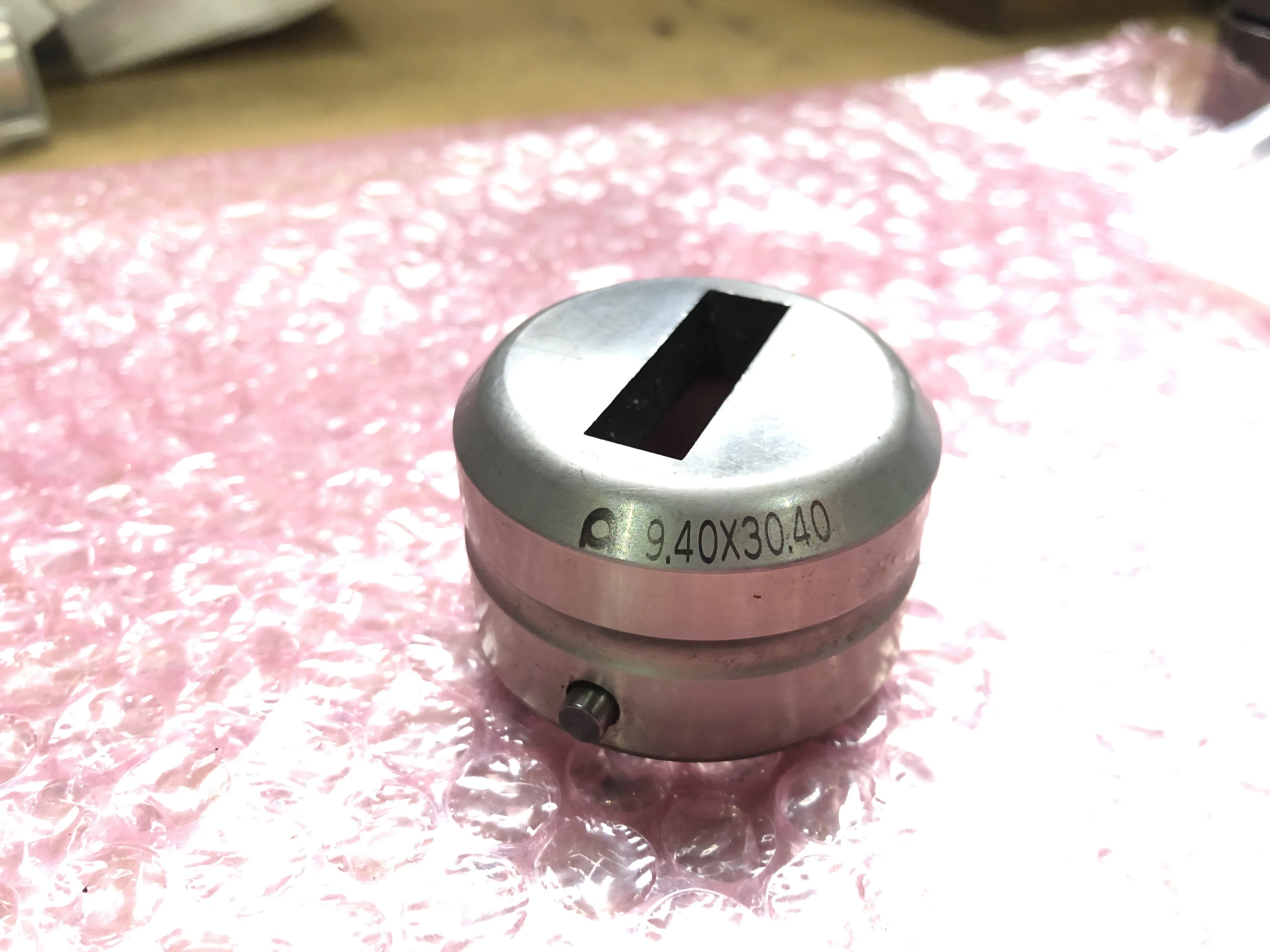 アマダ タレパン金型（ダイ）3個 ①22.80x22.80 ②2.40x20.40 ③9.40x30.40 / AMADA Turret Punch Die 3pcs ①22.80x22.80 ②2.40x20.40 ③9.40x30.40 TS230211