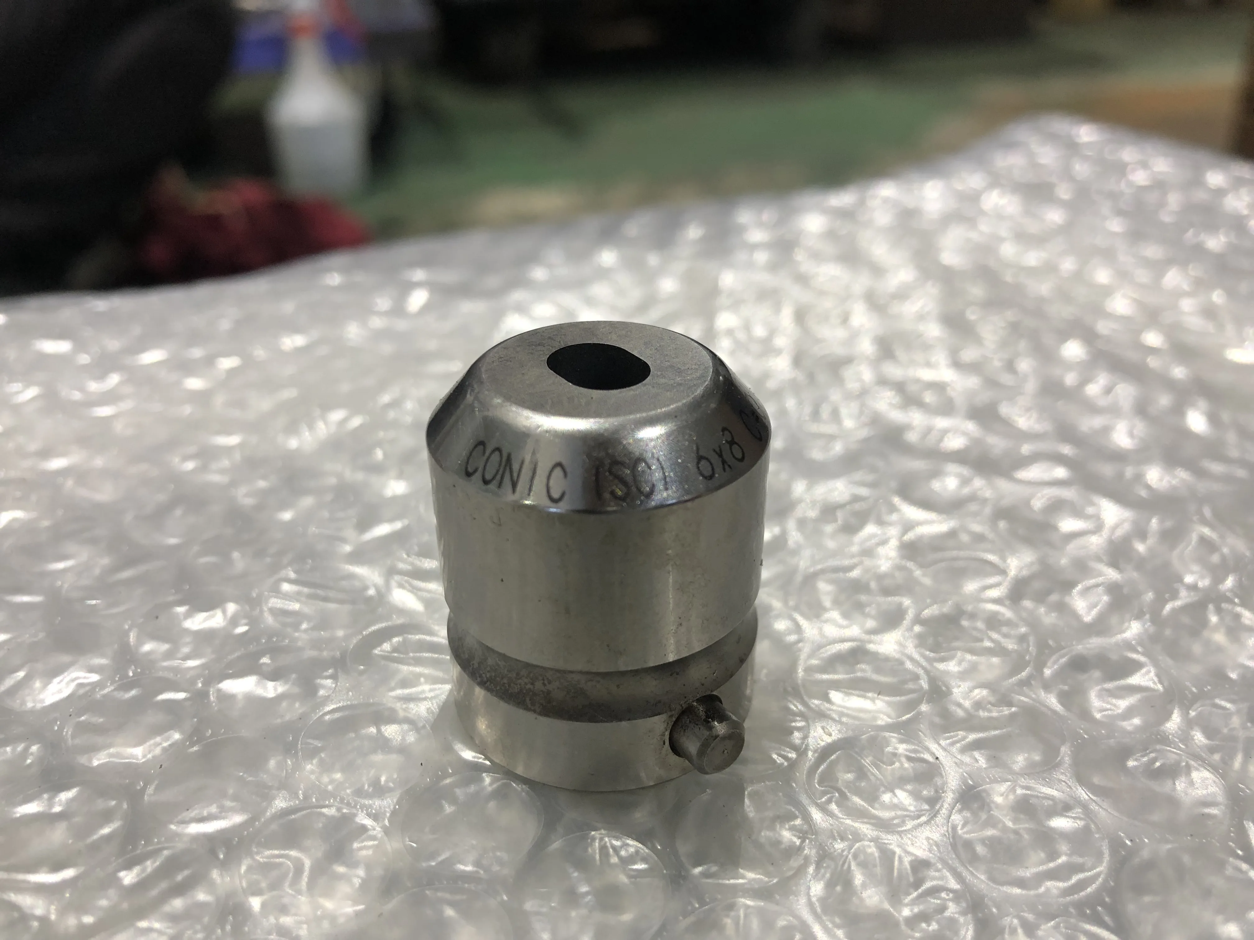 コニック タレパン金型（ダイ）3個 ①6x8/C=0.4 ②.3.9x7.4 ③4x8/C=0.4 / CONIC Turret Punch Die 3pcs ①6x8/C=0.4 ②.3.9x7.4 ③4x8/C=0.4 TS230214