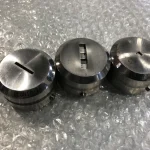 コニック タレパン金型（ダイ）3個 2.x18 C＝0.16/5.4ｘ25.4/４ｘ4 Ｃ＝0.2 / CONIC Turret Punch Die 3pcs 2.x18 C＝0.16/5.4ｘ25.4/４ｘ4 Ｃ＝0.2 TS230233
