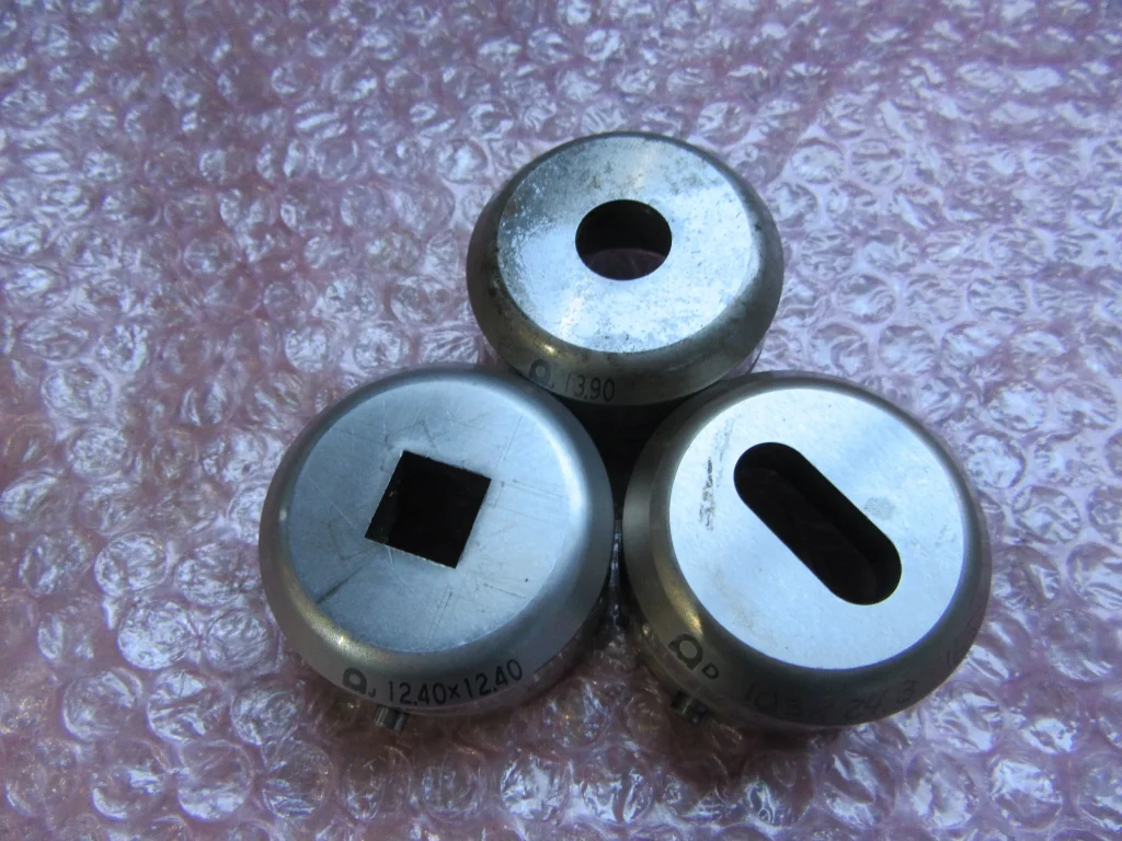 アマダ タレパン金型（ダイ）3個 ①13.90②10.3ｘ24.3③12.40ｘ12.40 / AMADA Turret Punch Die 3pcs ①13.90②10.3ｘ24.3③12.40ｘ12.40 TS230246