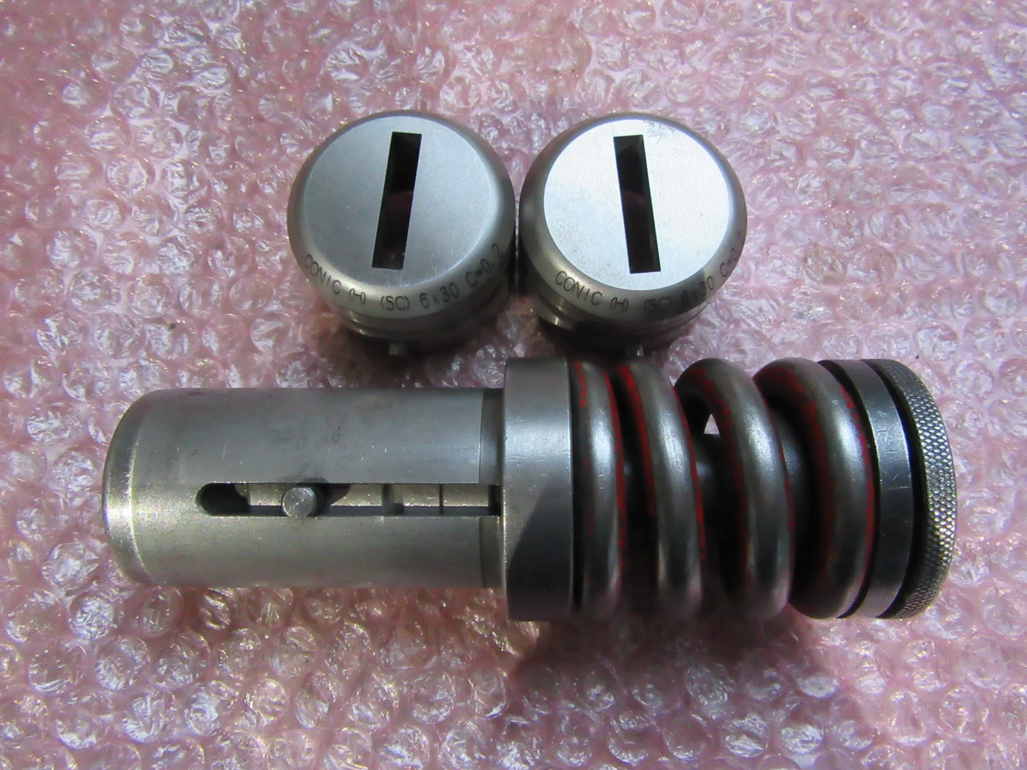 コニック タレパン金型セット ダイ=6ｘ30(2個) パンチ= 6ｘ30 / CONIC Turret Punch & Die Set ダイ=6ｘ30(2個) パンチ= 6ｘ30 TS230301