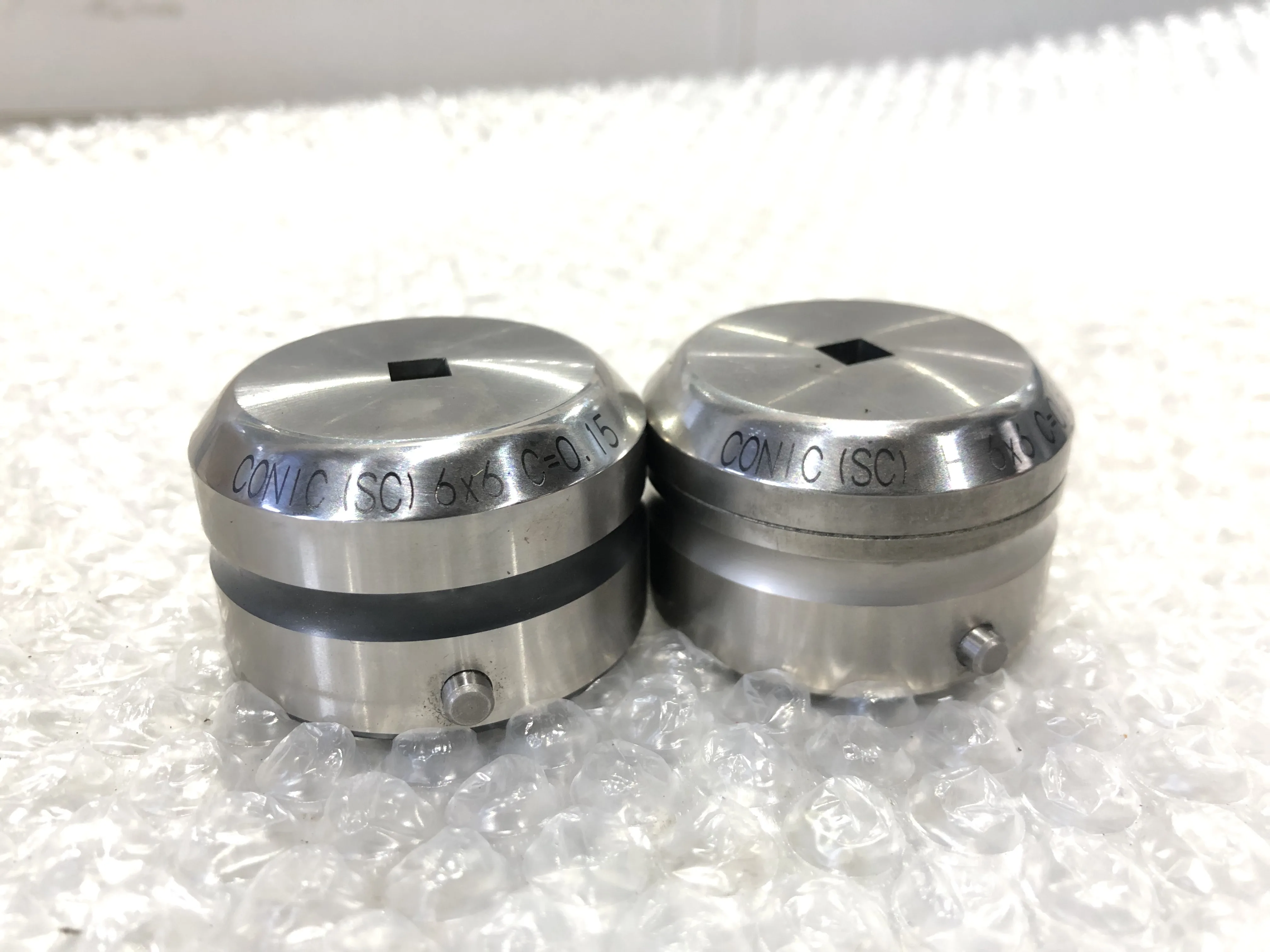 コニック タレパン金型（ショート/セット） 6.0x6.0 / CONIC Turret Punch & Die Set (Short) 6.0x6.0 TS230324