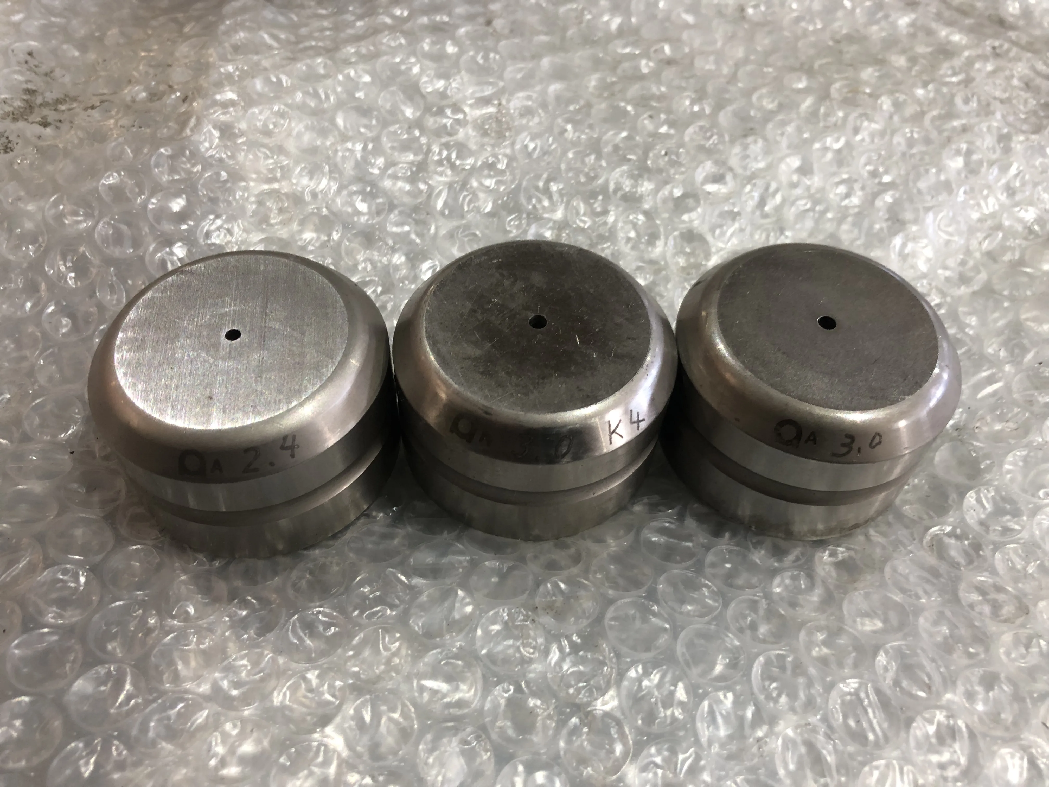 アマダ タレパン金型 ダイ 3個 ①φ2.4②φ3.0③φ3.0 / AMADA ①φ2.4②φ3.0③φ3.0 TS240162
