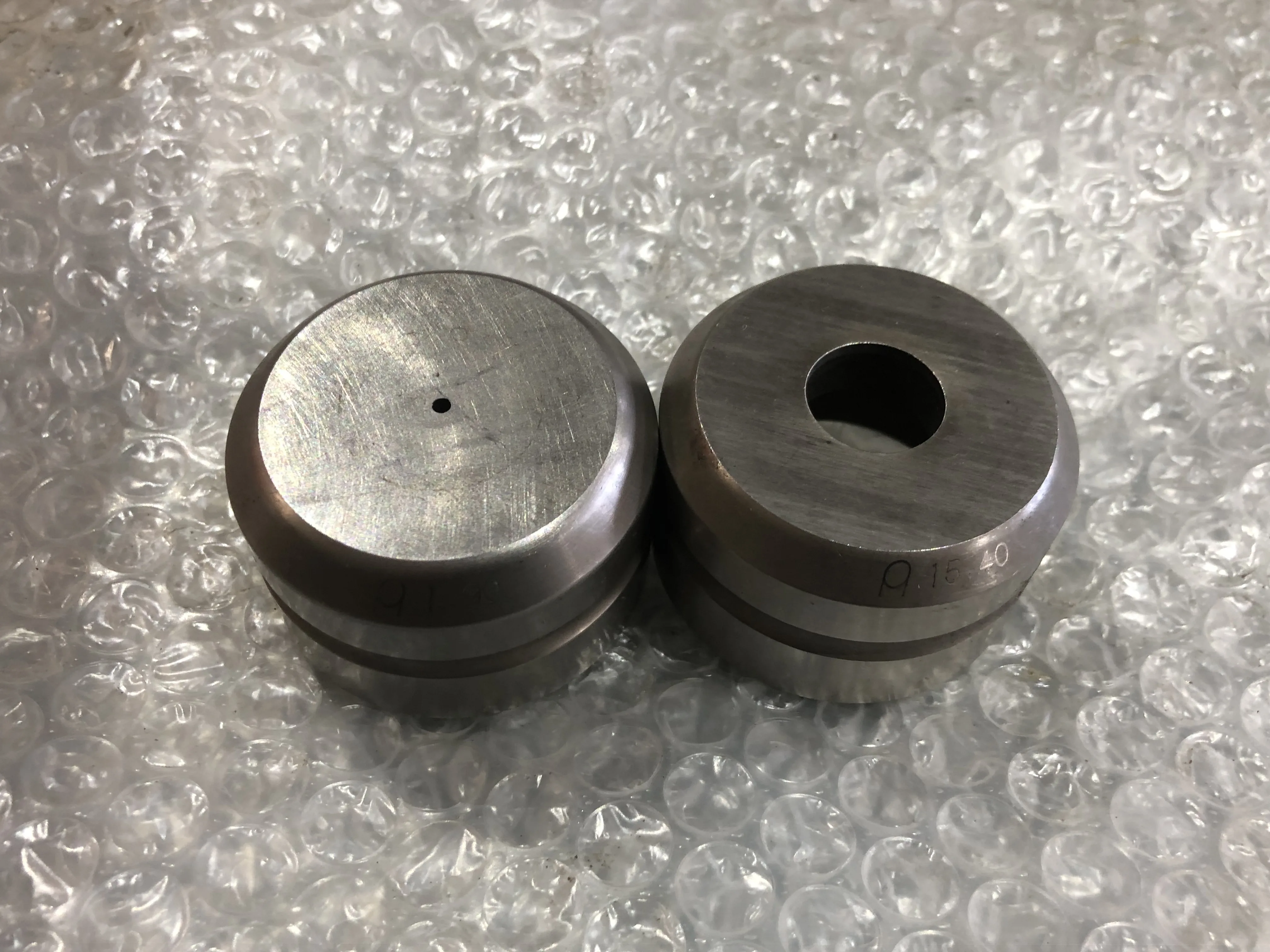 アマダ タレパン金型 ダイ 2個 ①φ1.90②φ15.40 / AMADA ①φ1.90②φ15.40 TS240165
