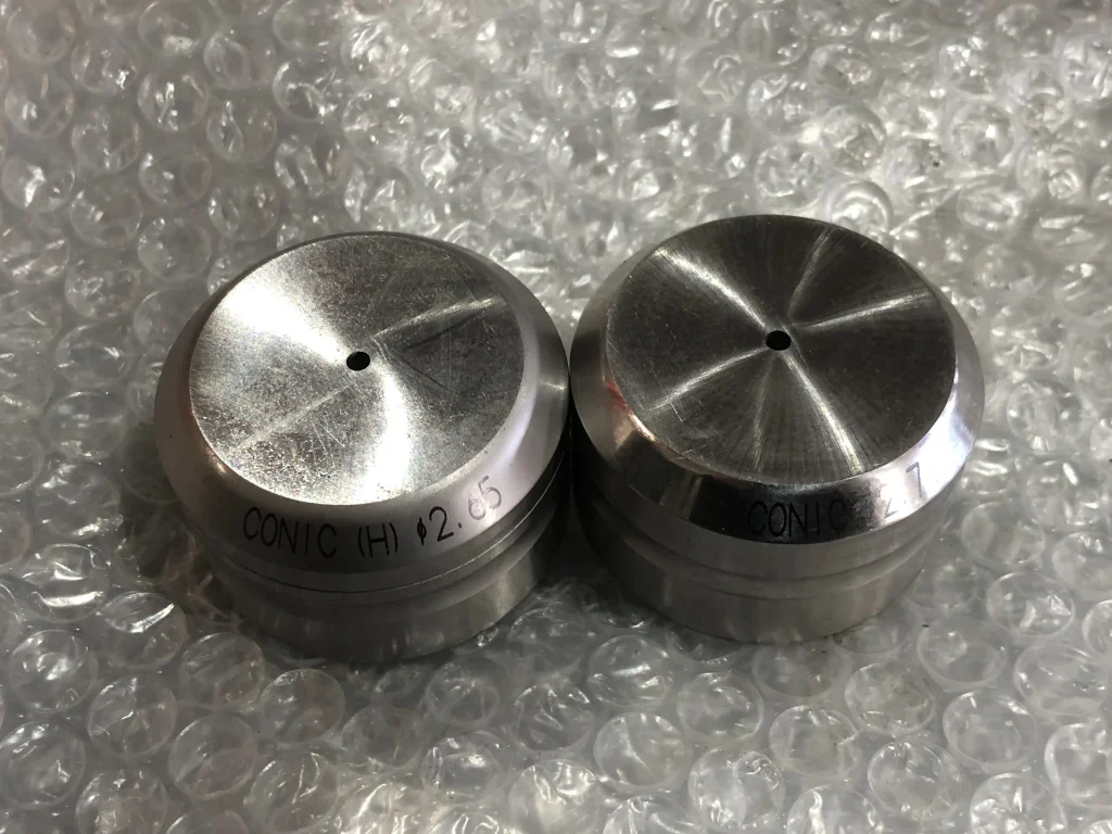 コニック タレパン金型 ダイ 2個 ①φ2.65②φ2.7 / CONIC ①φ2.65②φ2.7 TS240169