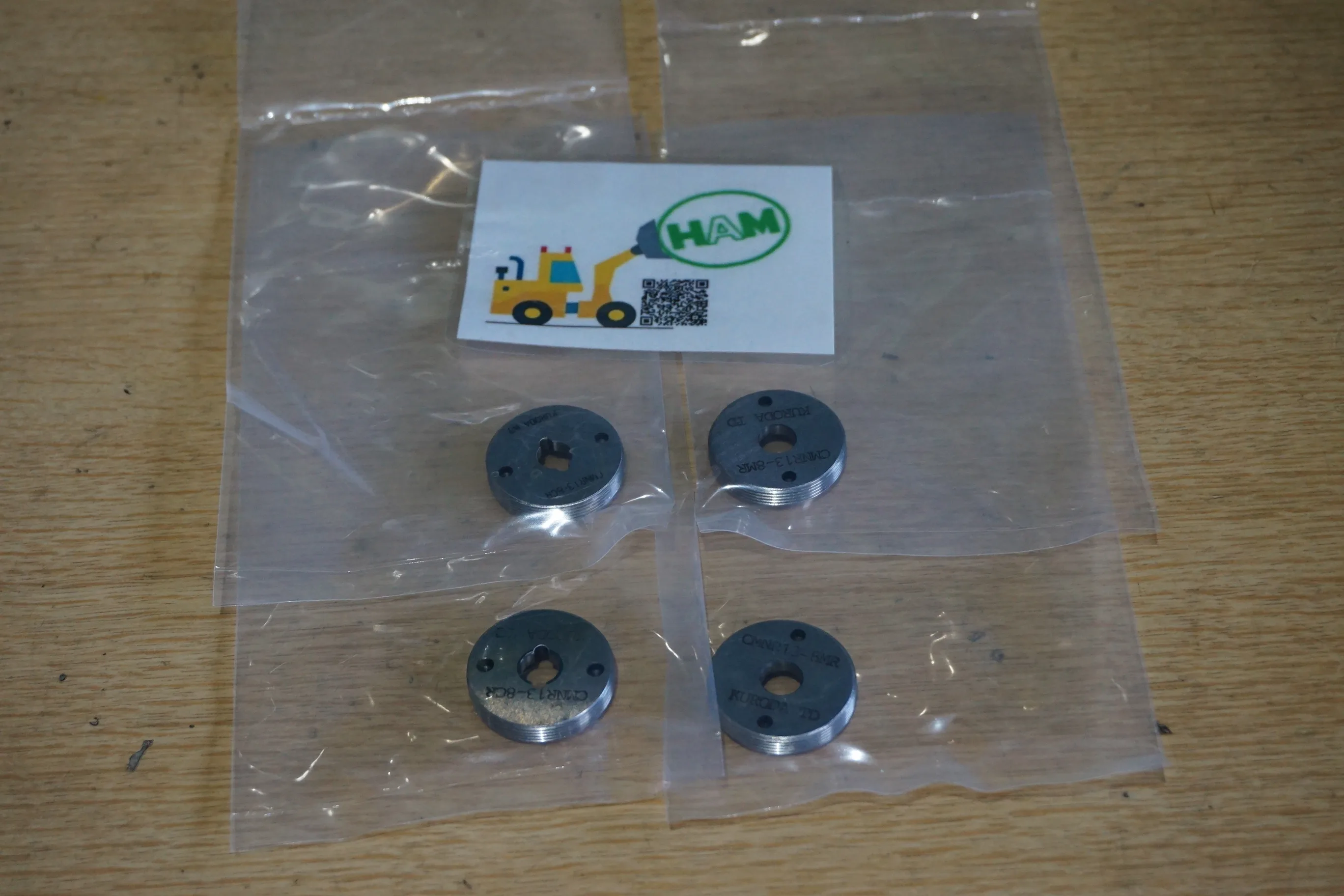 黒田精工 KKS ナット(1山) 1山4個セット / KURODA PRECISION INDUSTRIES Collet Nut Set 1山4個セット