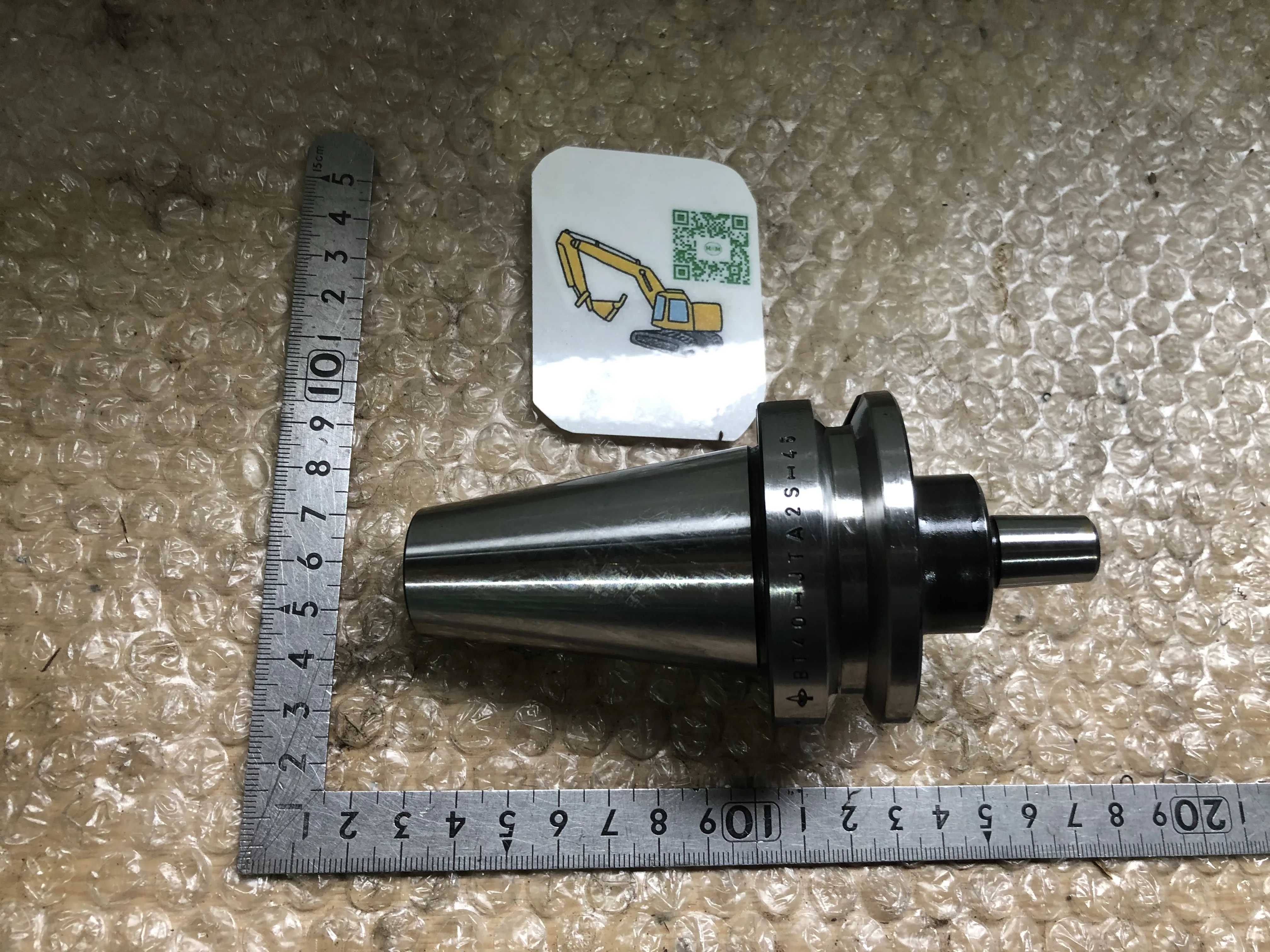 MST/溝口鉄工所 BT40 BT40-JTA2S-45 / MST CORPORATION BT40 Jacobs Taper Arbor BT40-JTA2S-45