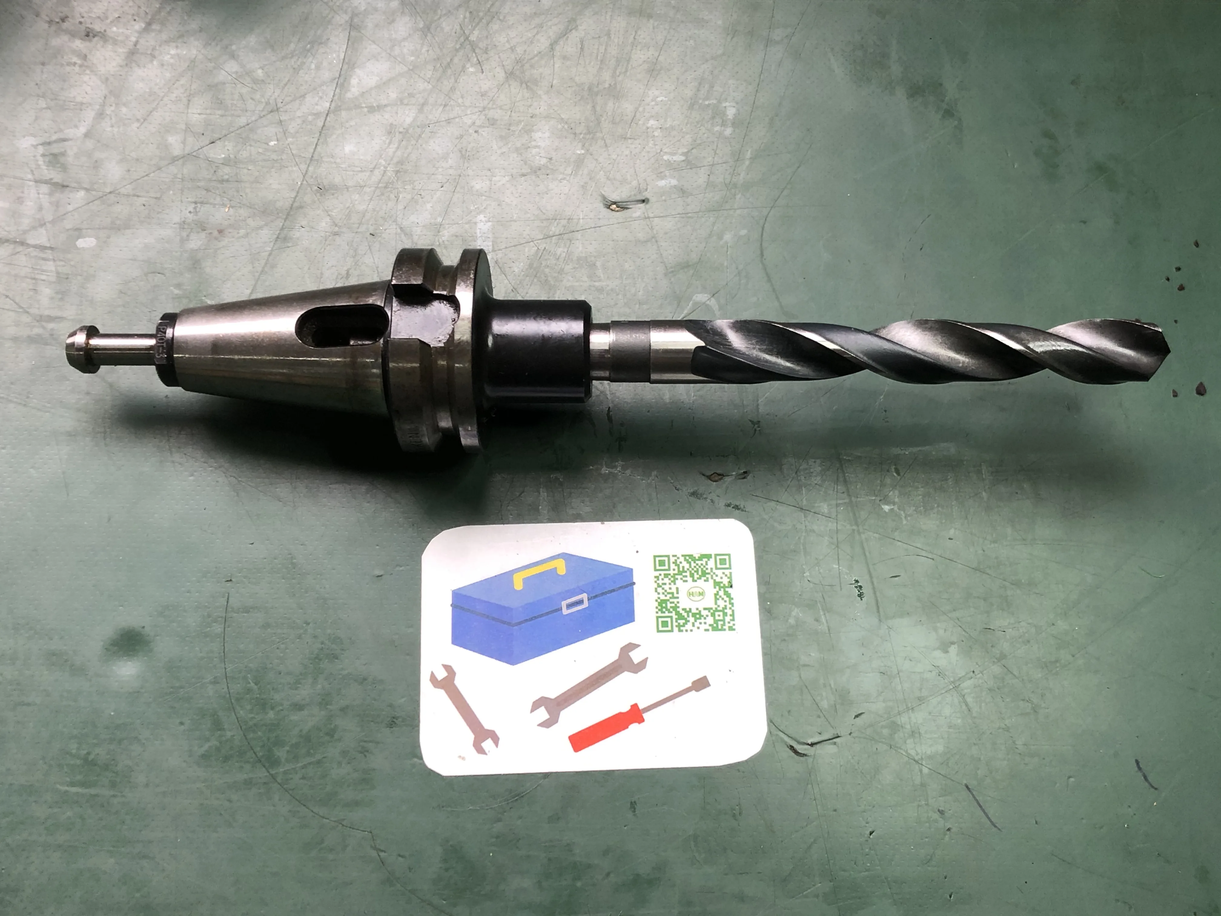 日研工作所 BT40 BT40-MTA2-60 / NIKKEN KOSAKUSHO WORKS BT40 Morse Taper Arbor BT40-MTA2-60 TU210013