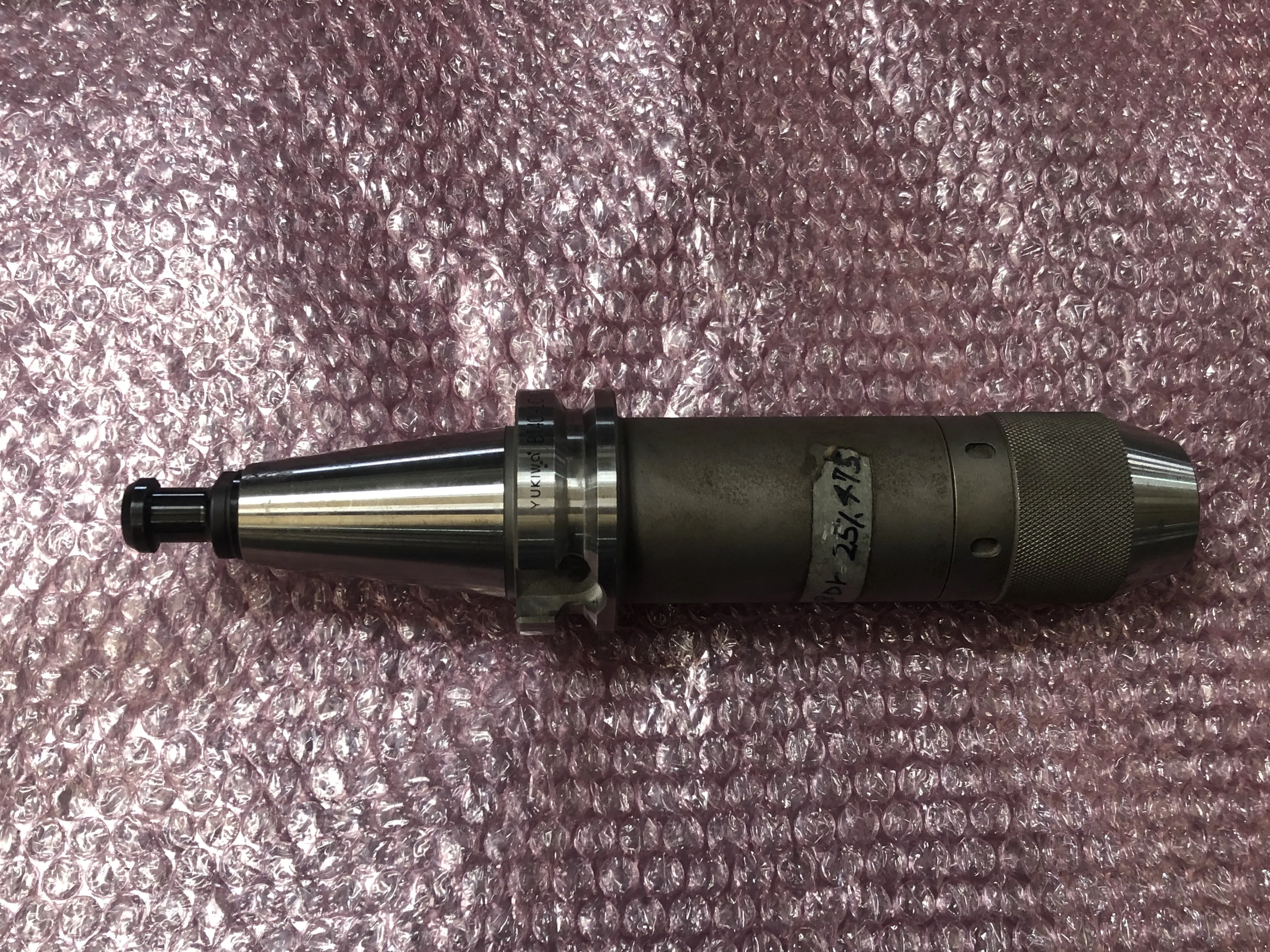 ユキワ精工 BT40 BT40-LC13F-175 / YUKIWA SEIKO BT40 CNC Keyless Drill Chuck BT40-LC13F-175 TU220008