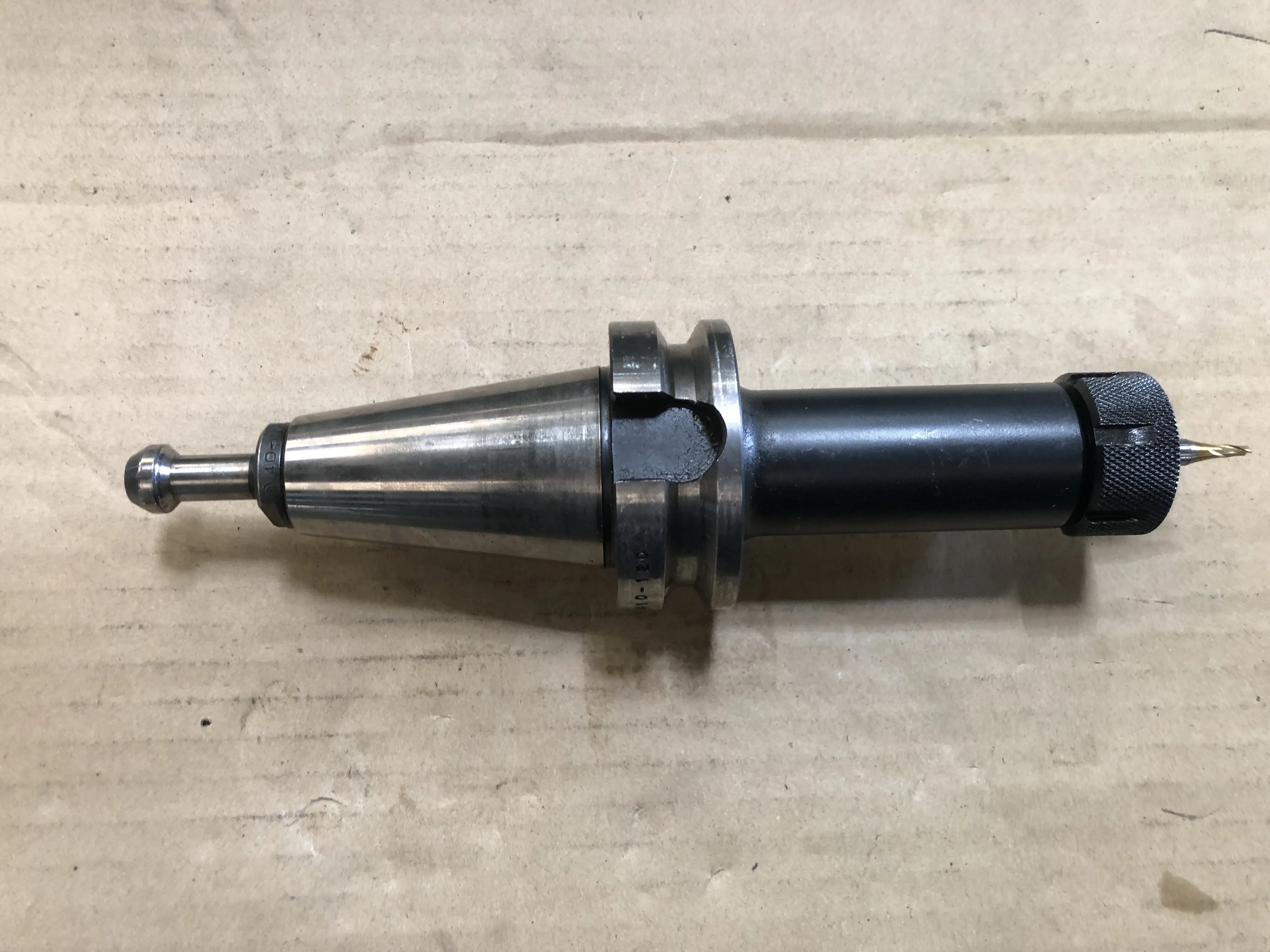 MST/溝口鉄工所 BT40 BT40-CTA10-120 / MST CORPORATION BT40 Collet Holder BT40-CTA10-120 TU220154
