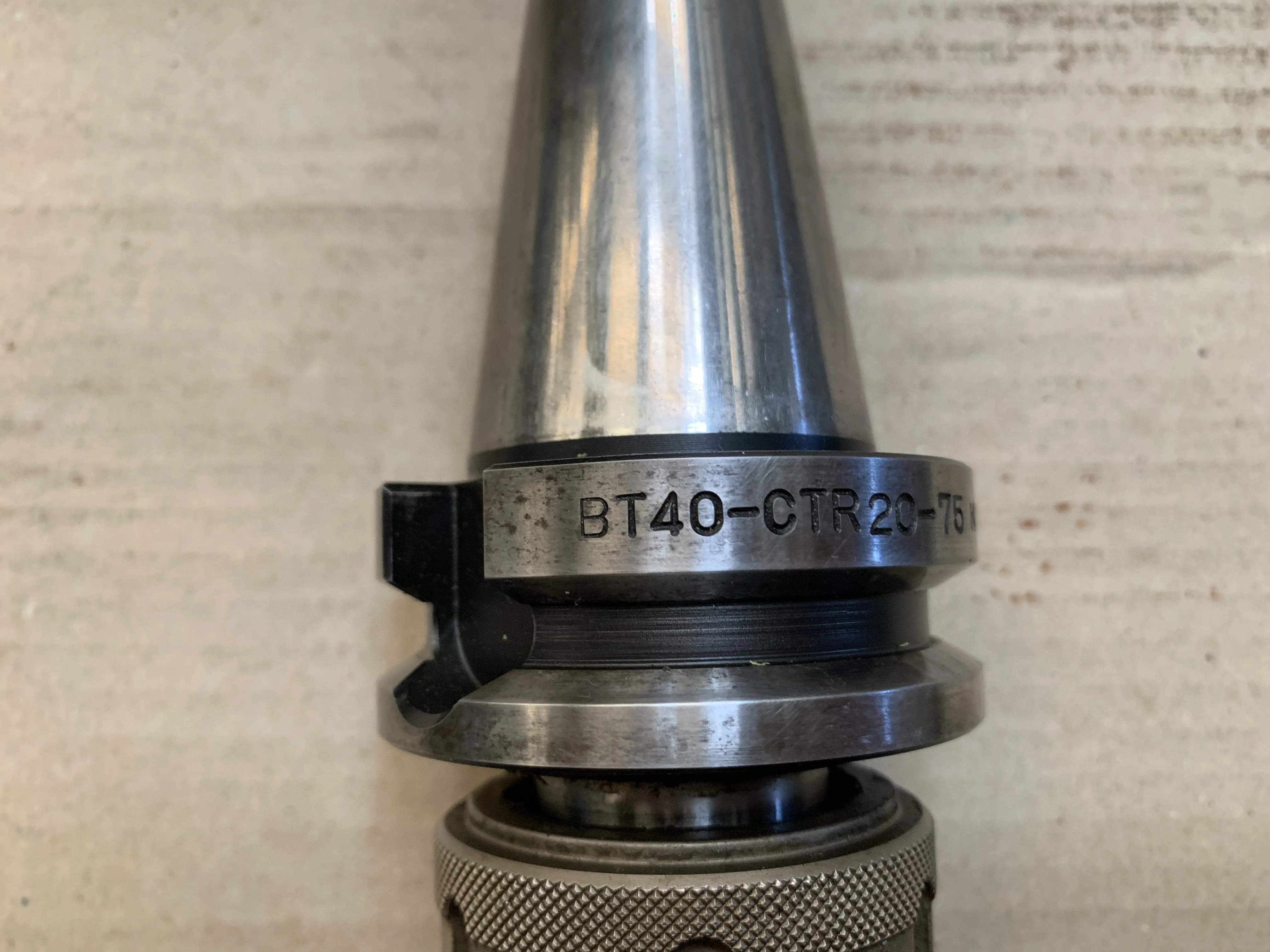 黒田精工 KKS BT40 BT40-CTR20-75 / KURODA PRECISION INDUSTRIES BT40 Milling Chuck BT40-CTR20-75 TU220326
