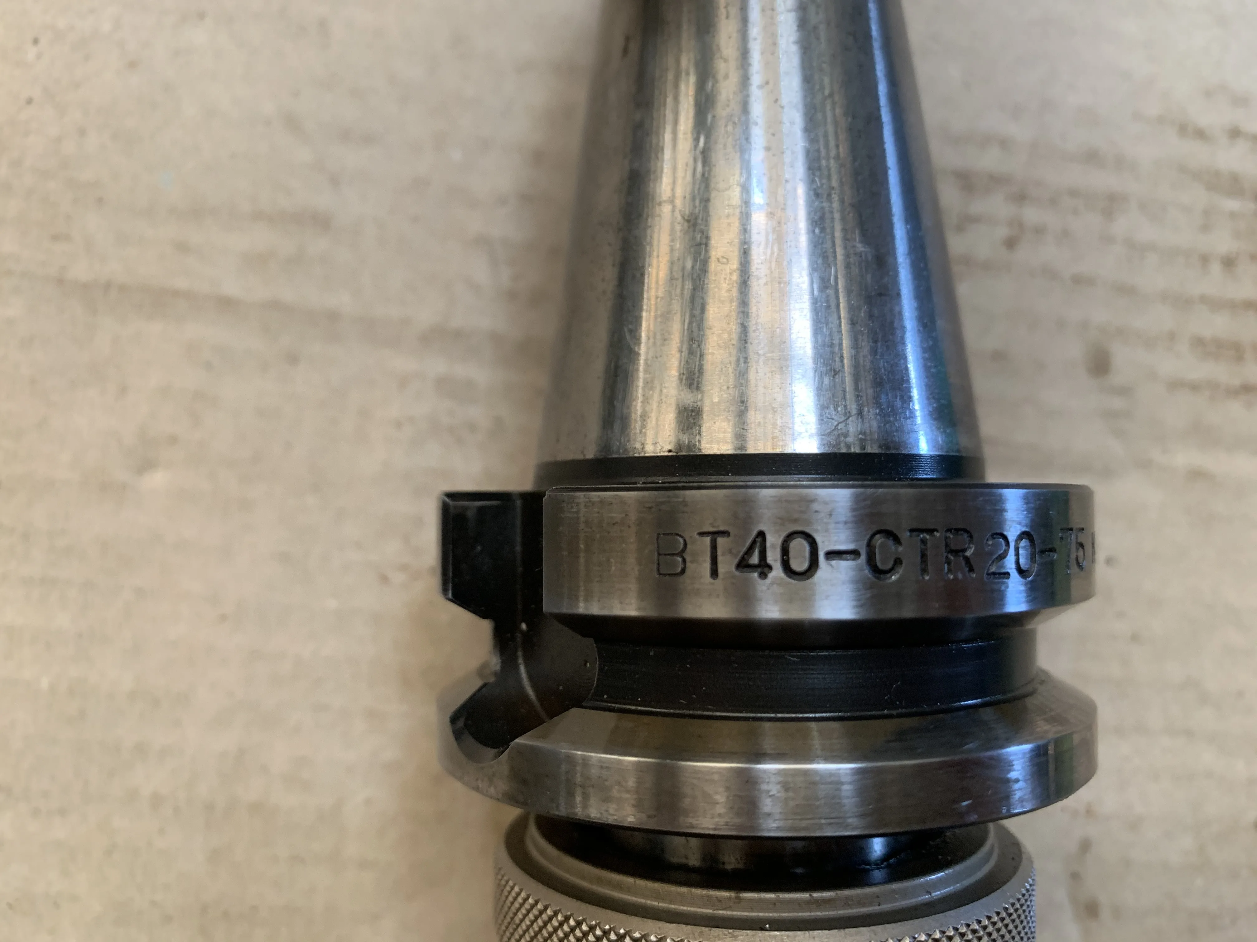 黒田精工 KKS BT40 BT40-CTR20-75 / KURODA PRECISION INDUSTRIES BT40 Milling Chuck BT40-CTR20-75 TU220333