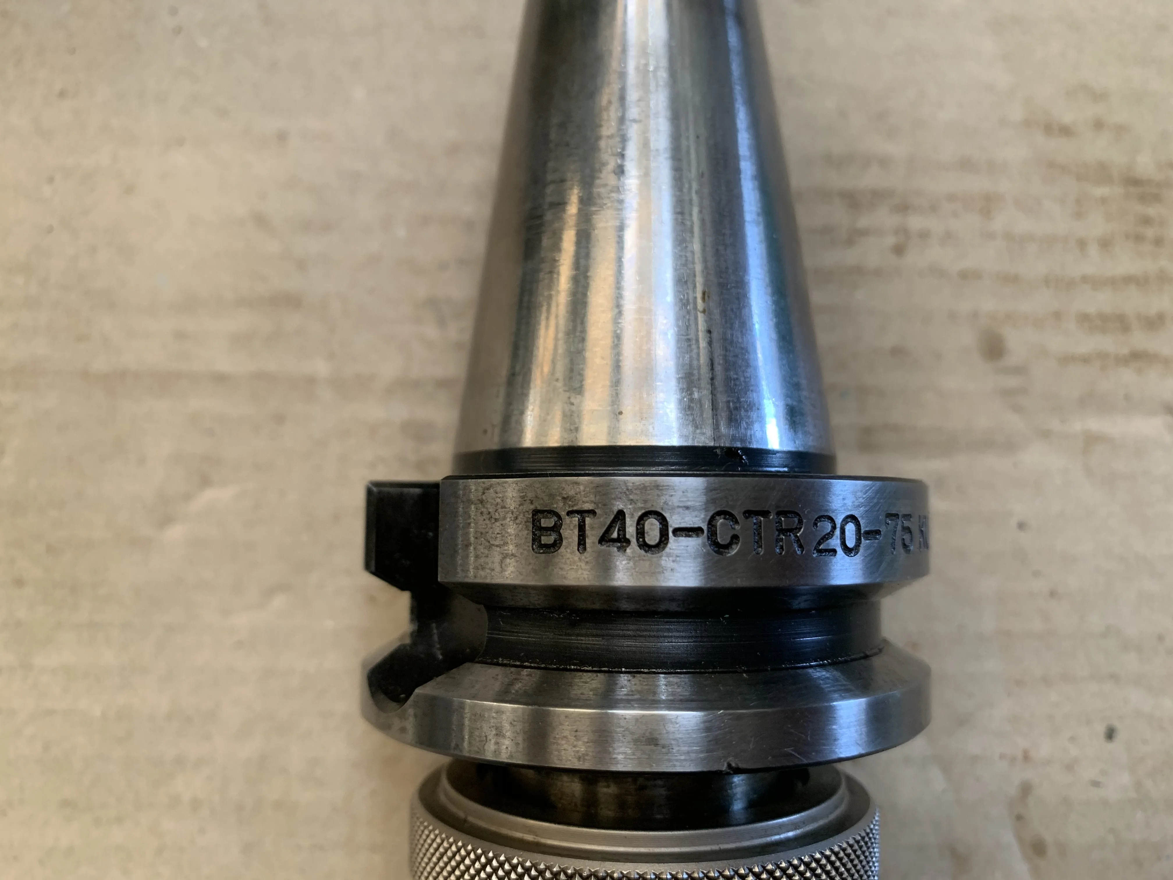 黒田精工 KKS BT40 BT40-CTR20-75 / KURODA PRECISION INDUSTRIES BT40 Milling Chuck BT40-CTR20-75 TU220335