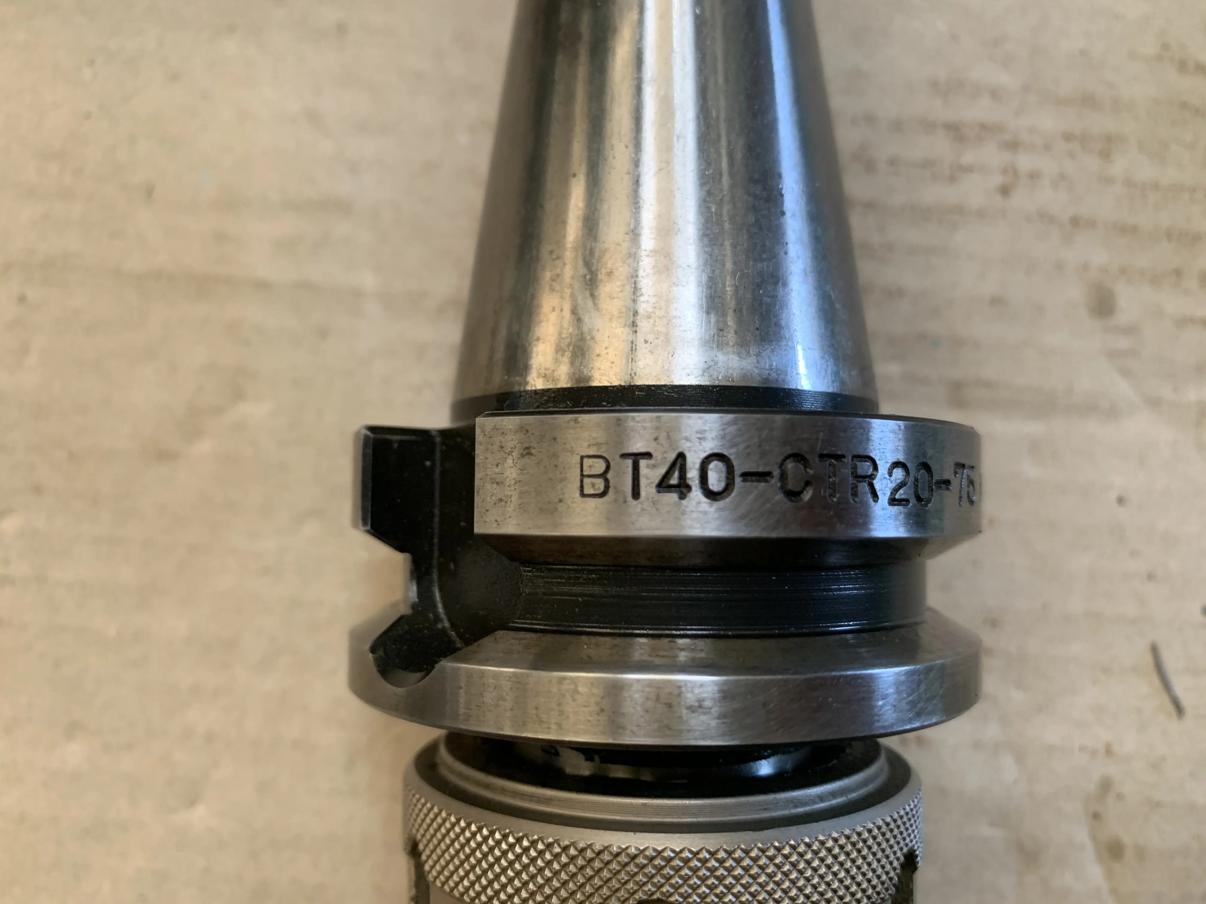 黒田精工 KKS BT40 BT40-CTR20-75 / KURODA PRECISION INDUSTRIES BT40 Milling Chuck BT40-CTR20-75 TU220338