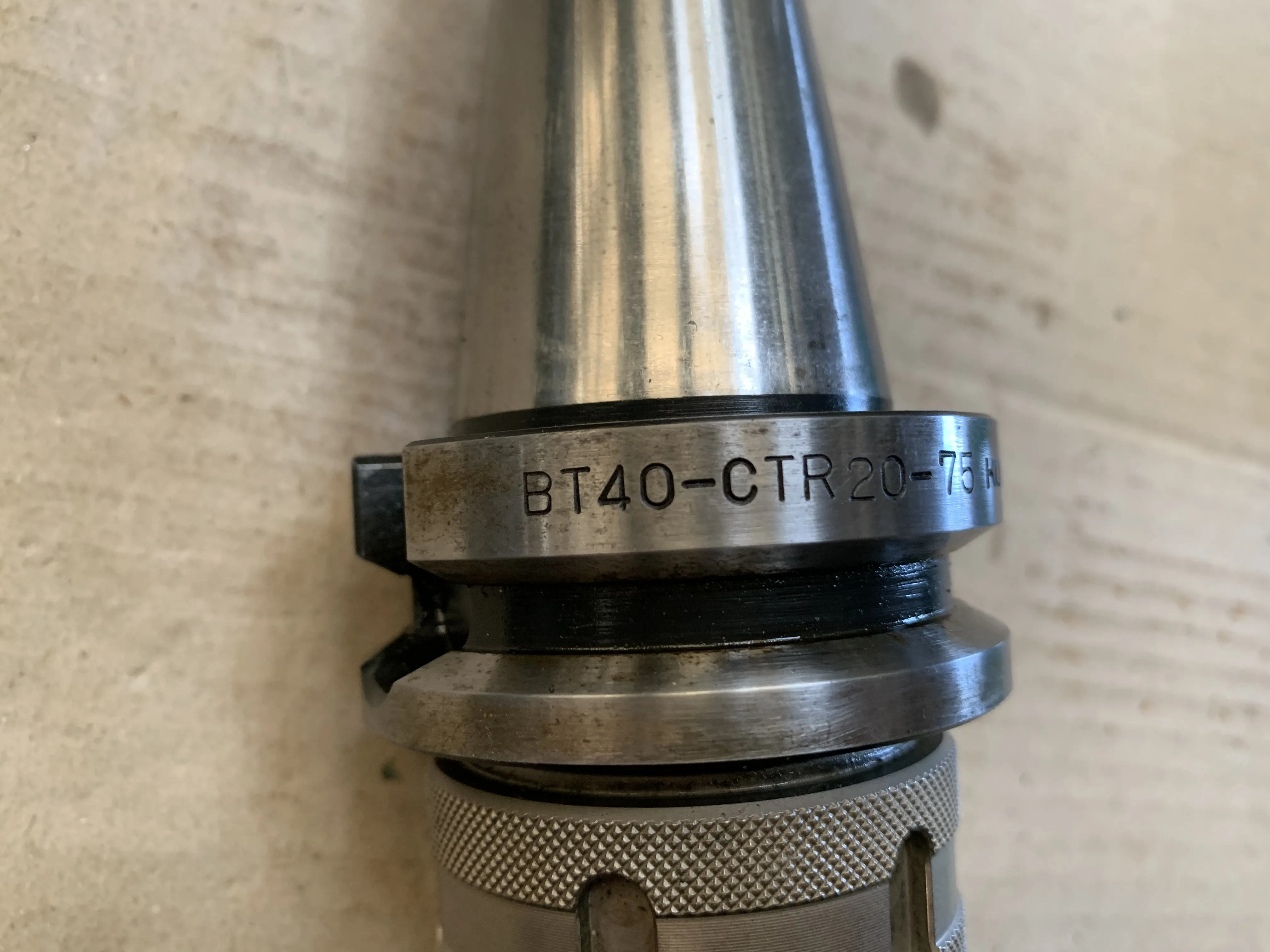 黒田精工 KKS BT40 BT40-CTR20-75 / KURODA PRECISION INDUSTRIES BT40 Milling Chuck BT40-CTR20-75 TU220342