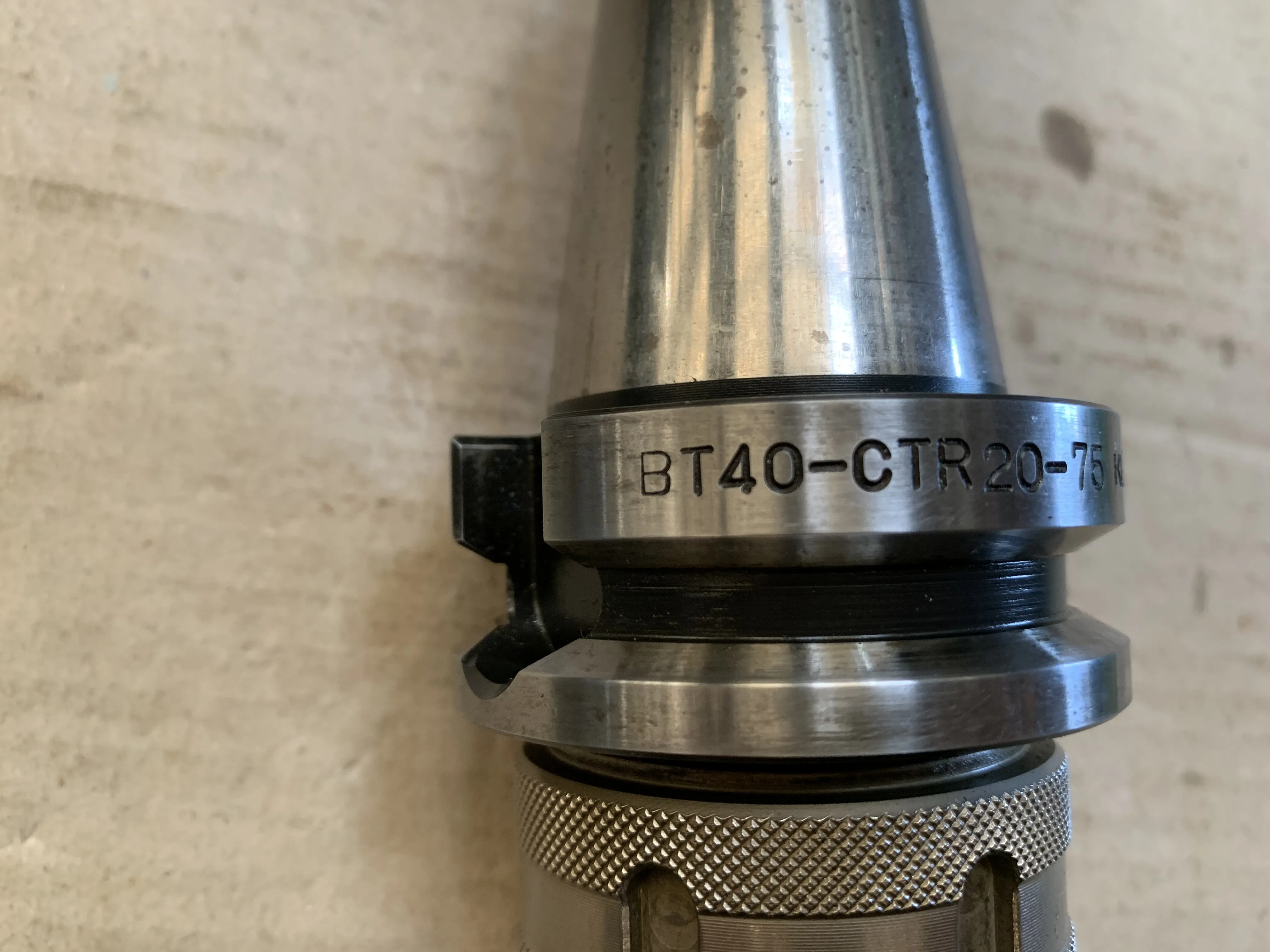 黒田精工 KKS BT40 BT40-CTR20-75 / KURODA PRECISION INDUSTRIES BT40 Milling Chuck BT40-CTR20-75 TU220343