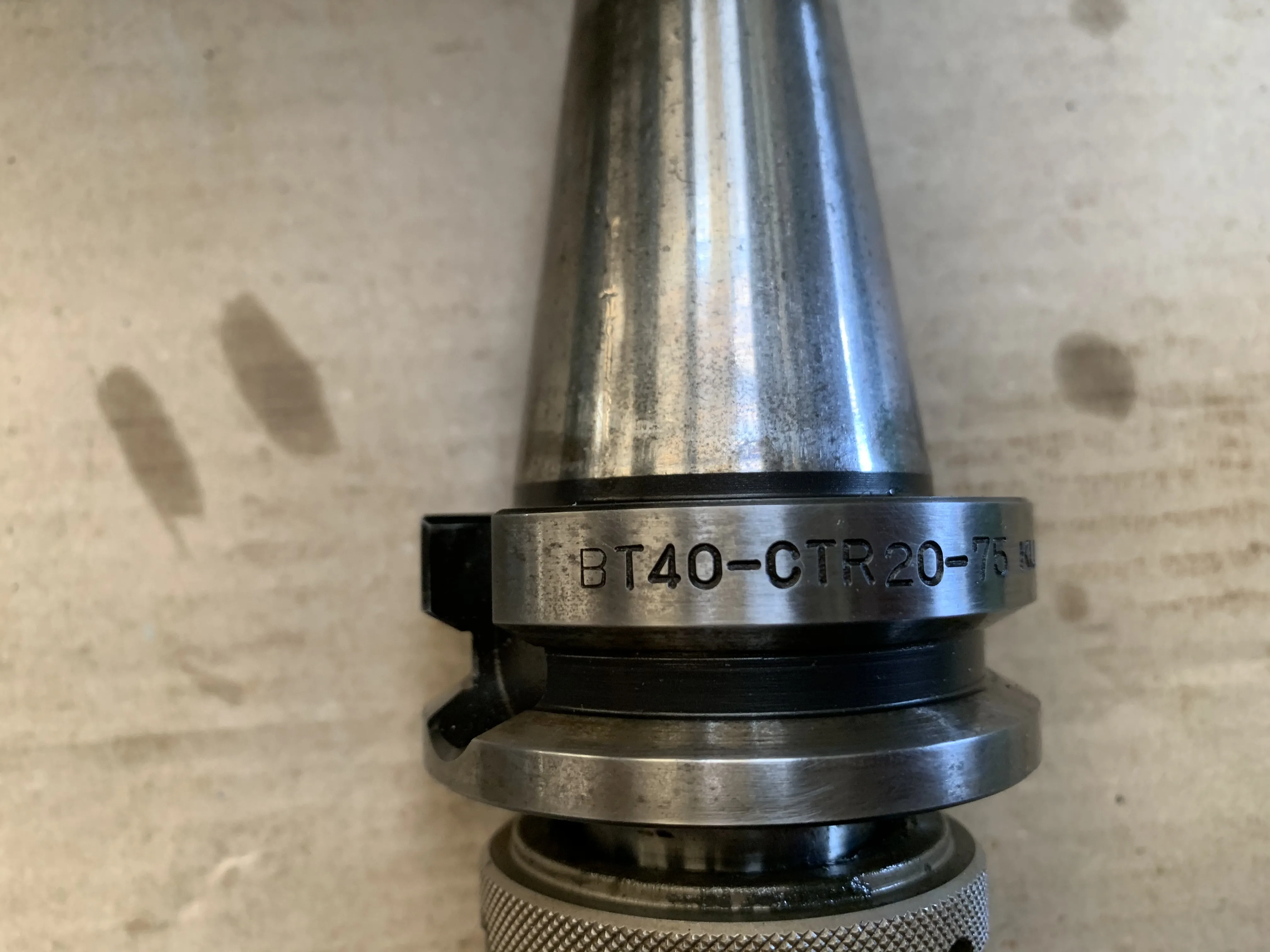 黒田精工 KKS BT40 BT40-CTR20-75 / KURODA PRECISION INDUSTRIES BT40 Milling Chuck BT40-CTR20-75 TU220350