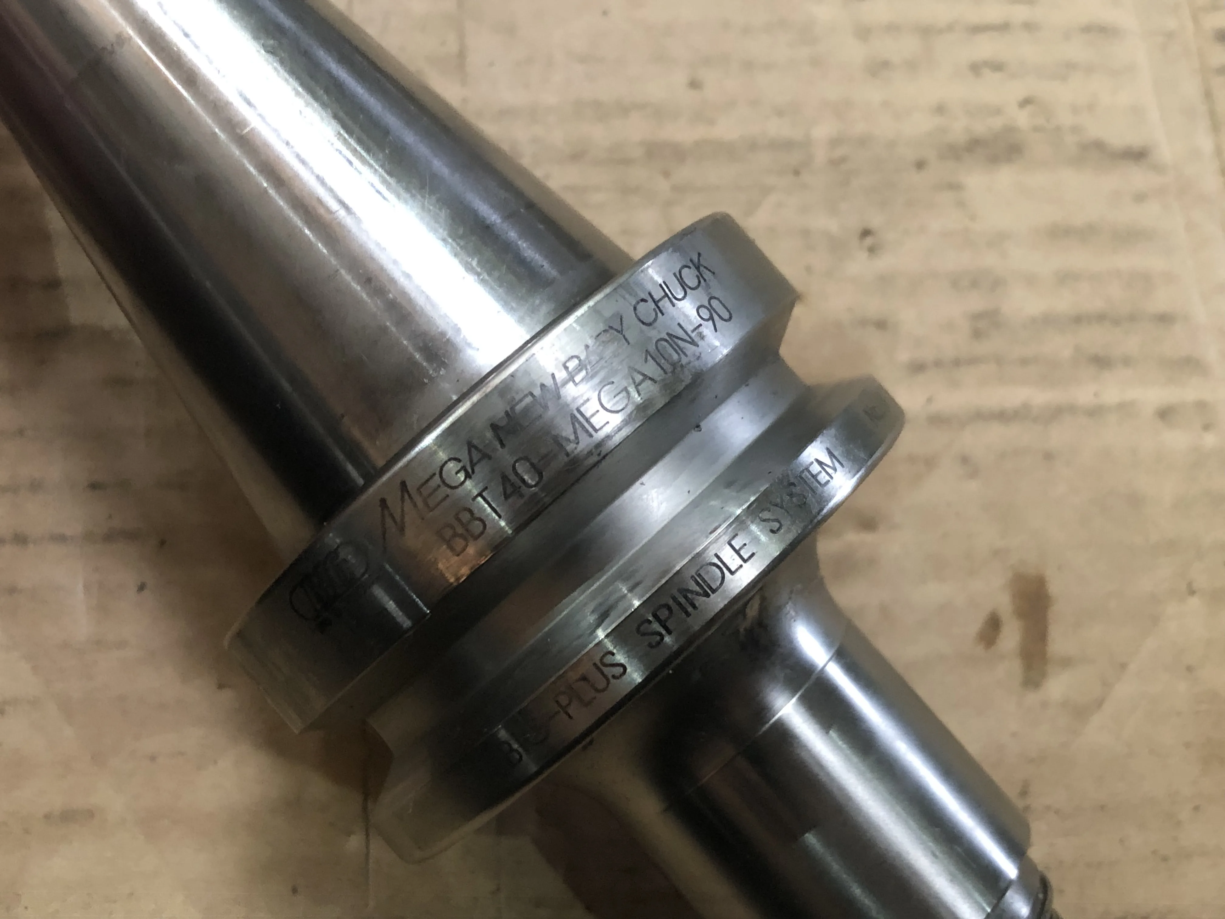 大昭和精機 BIG BBT40 BBT40-MEGA10N-90 / BIG DAISHOWA BBT40 Mega New Baby Chuck BBT40-MEGA10N-90 TU220383