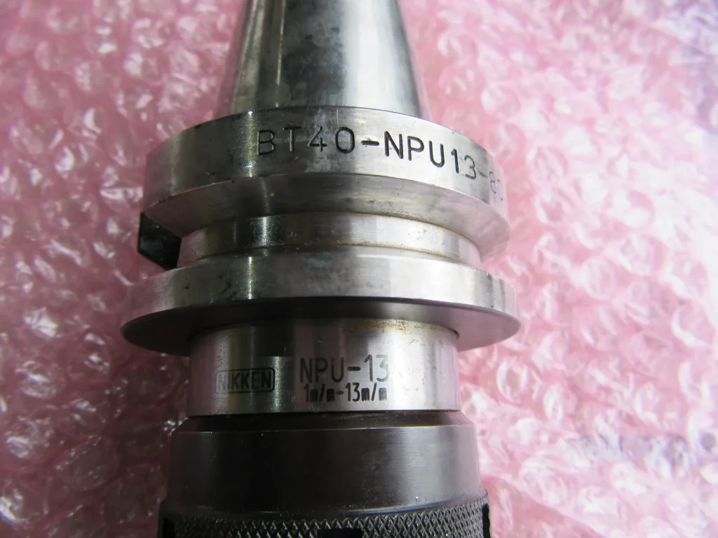 日研工作所 BT40 BT40-NPU13-80 / NIKKEN KOSAKUSHO WORKS BT40 Drill Chuck BT40-NPU13-80 TU220710
