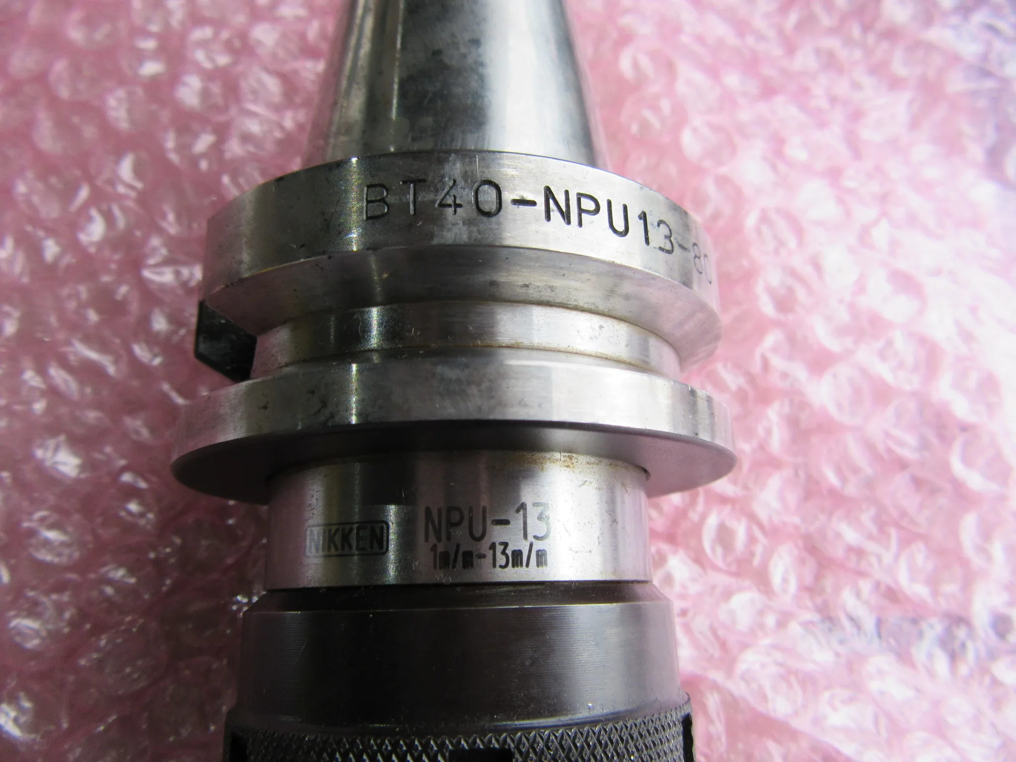 日研工作所 BT40 BT40-NPU13-80 / NIKKEN KOSAKUSHO WORKS BT40 Drill Chuck BT40-NPU13-80 TU220710