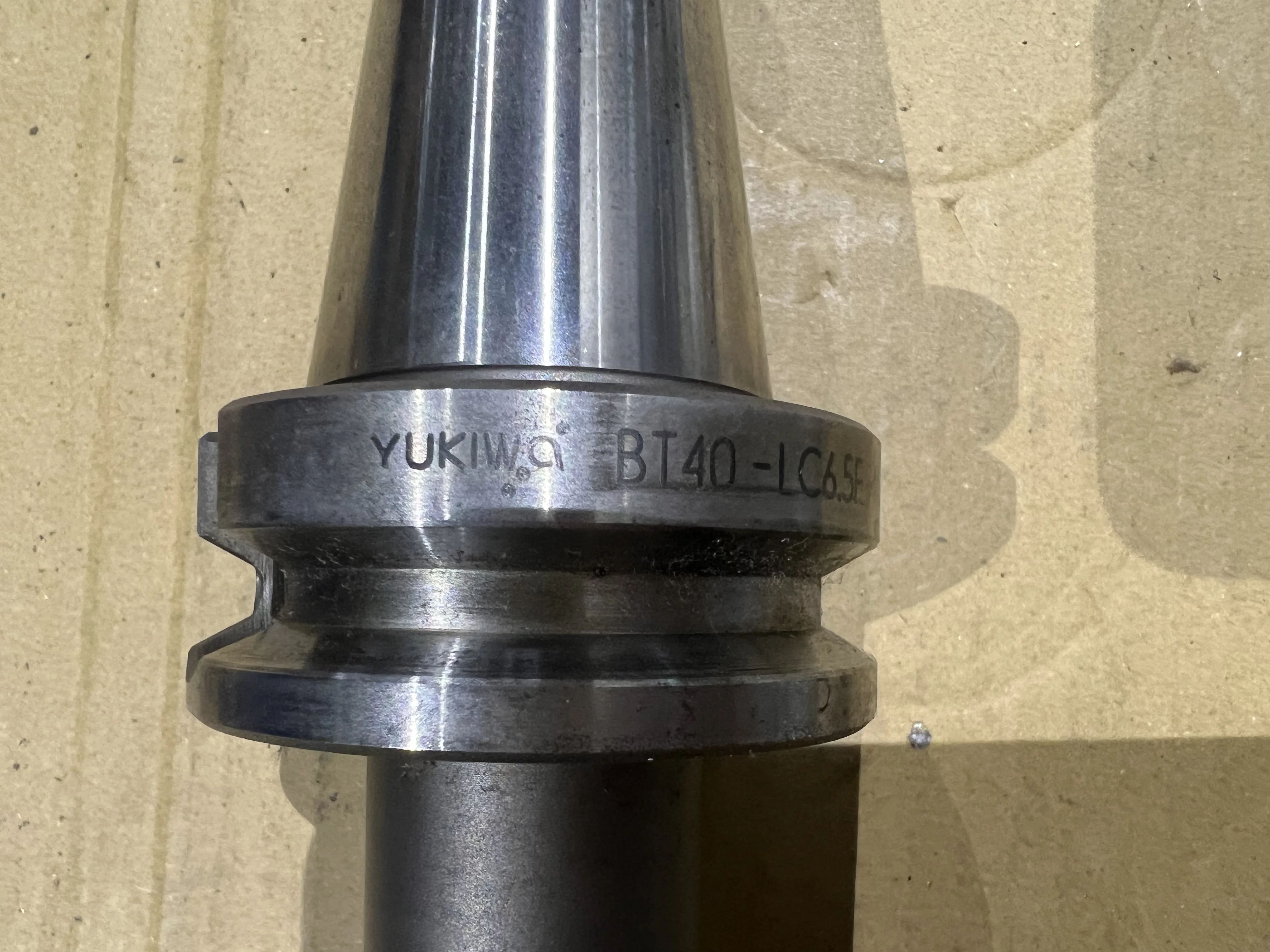 ユキワ精工 BT40 BT40-LC6.5F-115 / YUKIWA SEIKO BT40 CNC Keyless Drill Chuck BT40-LC6.5F-115 TU230020