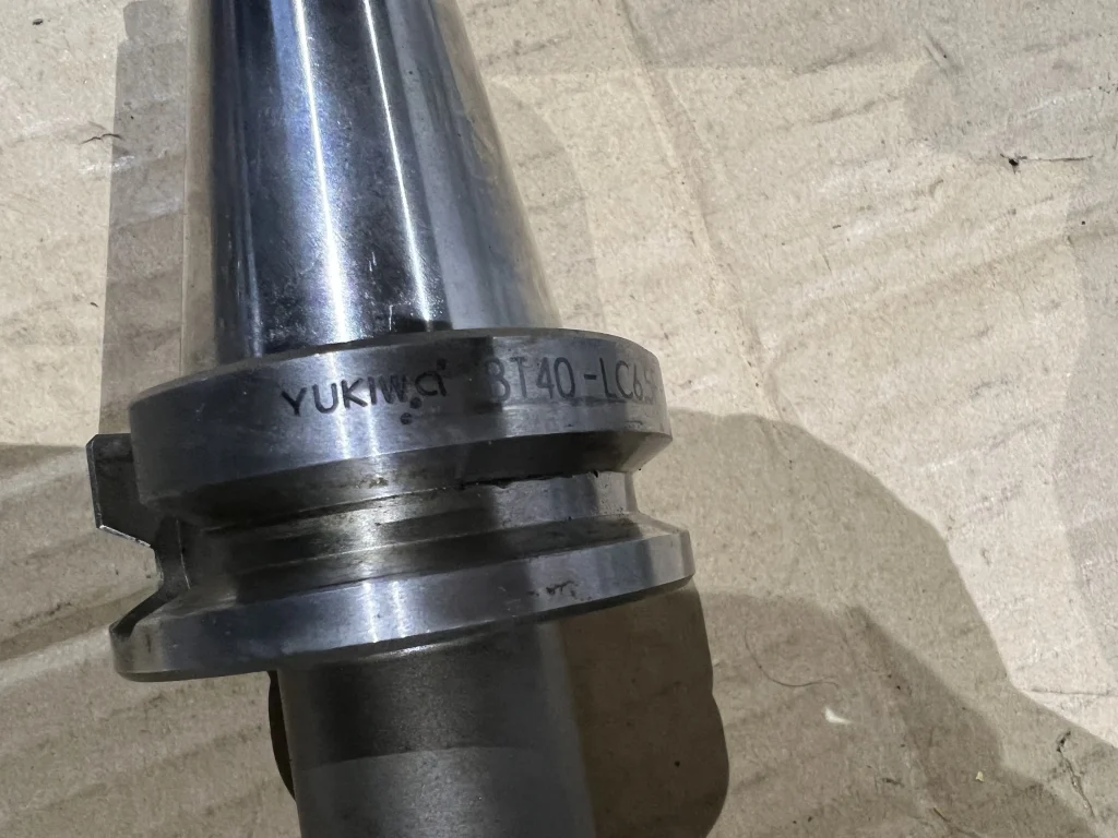 ユキワ精工 BT40 BT40-LC6.5F-115 / YUKIWA SEIKO BT40 CNC Keyless Drill Chuck BT40-LC6.5F-115 TU230021