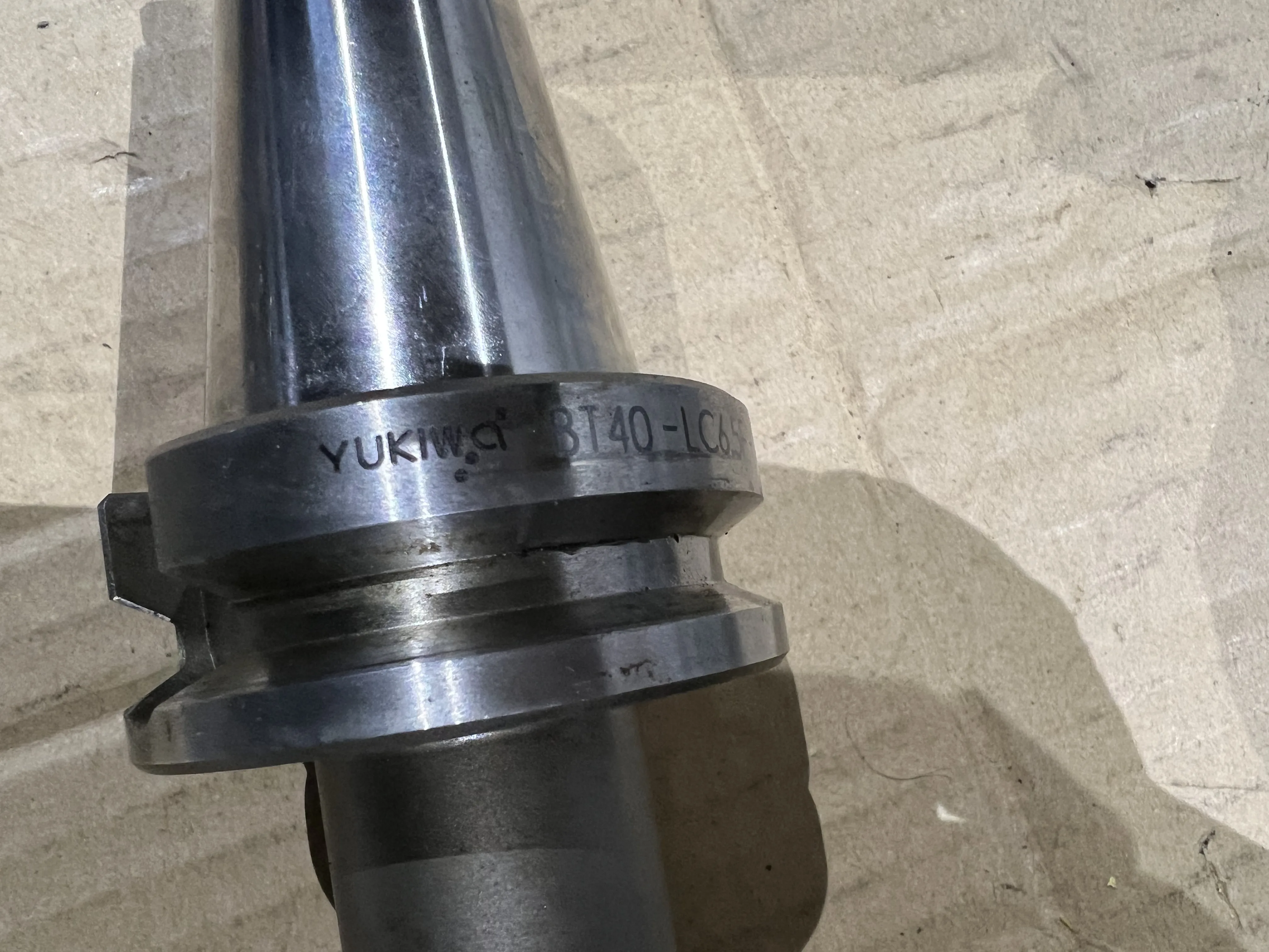 ユキワ精工 BT40 BT40-LC6.5F-115 / YUKIWA SEIKO BT40 CNC Keyless Drill Chuck BT40-LC6.5F-115 TU230021