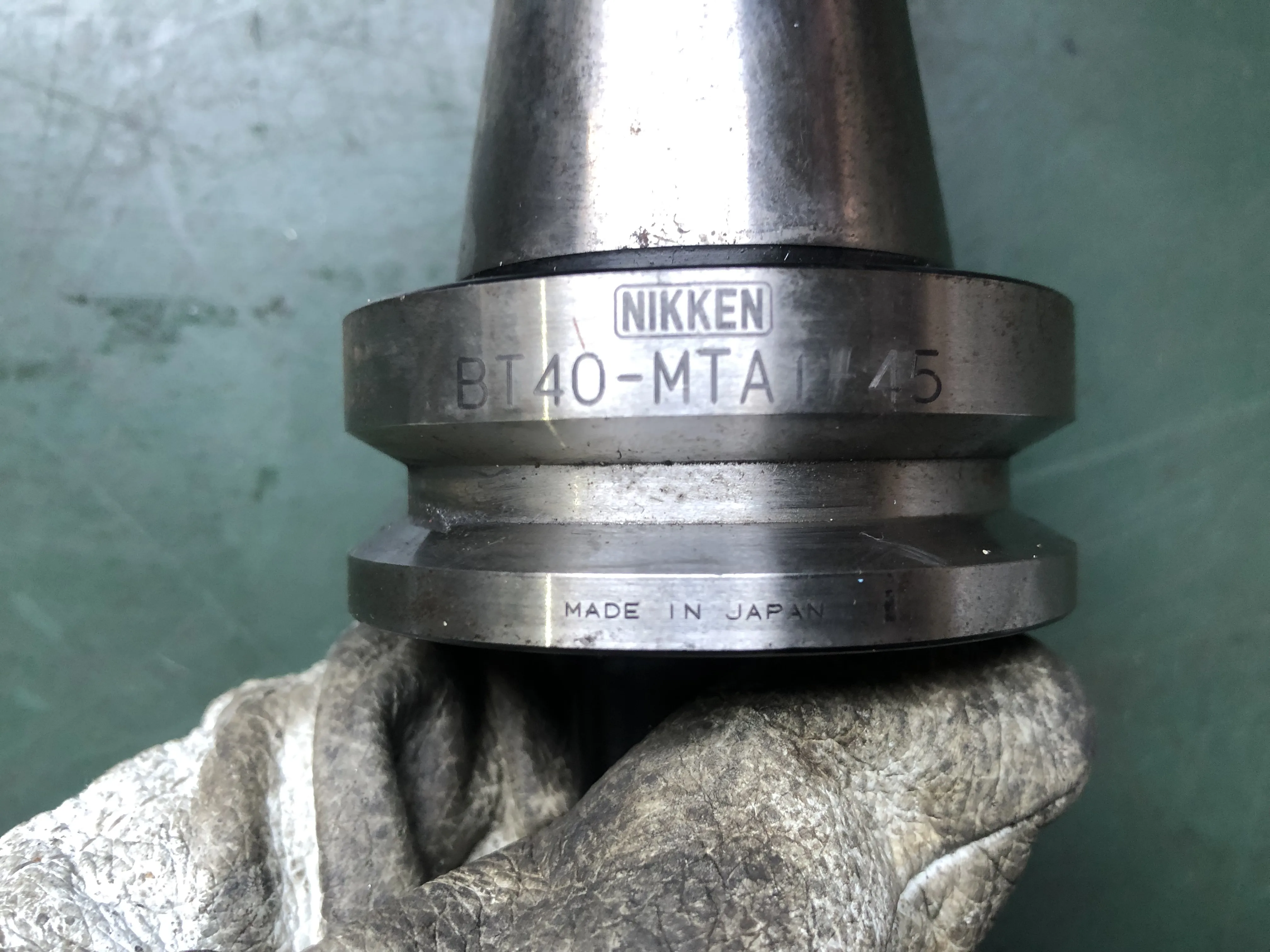 日研工作所 BT40 BT40-MTA1-45 / NIKKEN KOSAKUSHO WORKS BT40 Morse Taper Arbor BT40-MTA1-45 TU230034