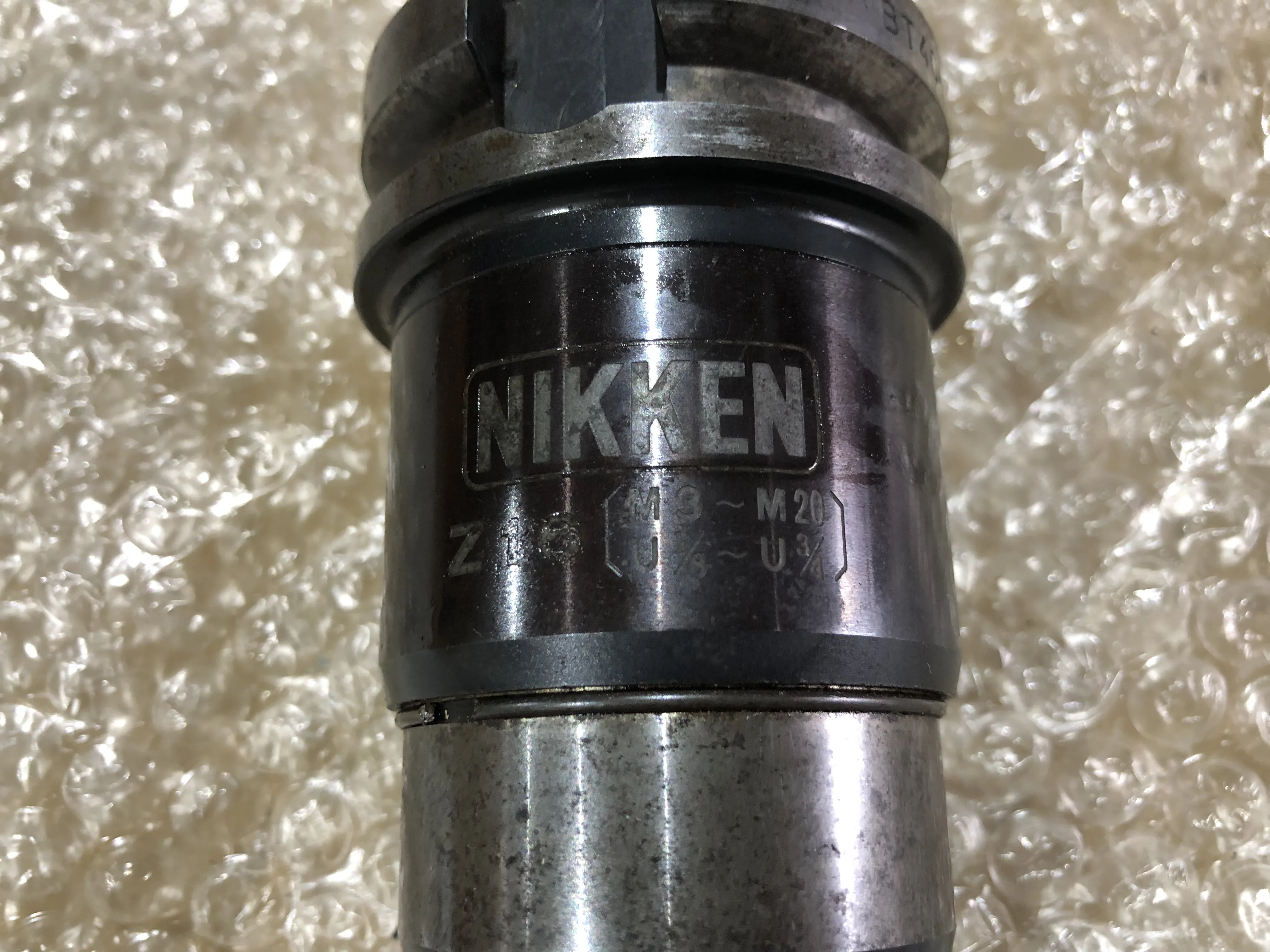 日研工作所 BT40 BT40-Z16-109 / NIKKEN KOSAKUSHO WORKS BT40 Tapping Chuck BT40-Z16-109 TU230188