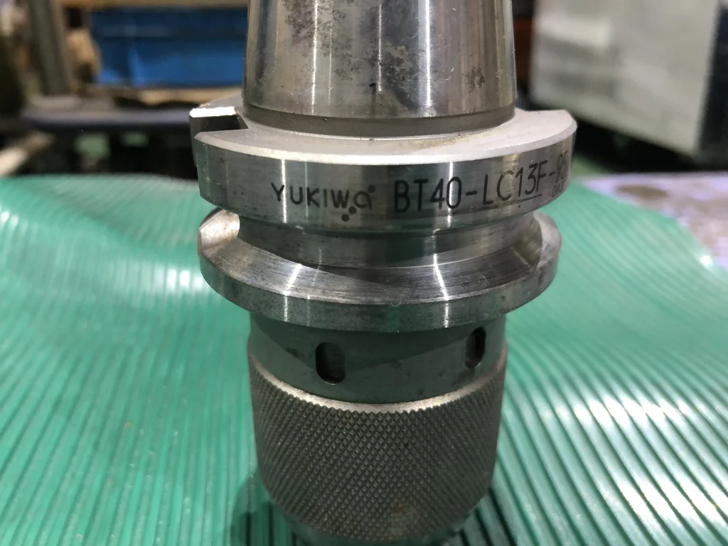 ユキワ精工 BT40 BT40-LC13F-95 / YUKIWA SEIKO BT40 CNC Keyless Drill Chuck BT40-LC13F-95 TU230210