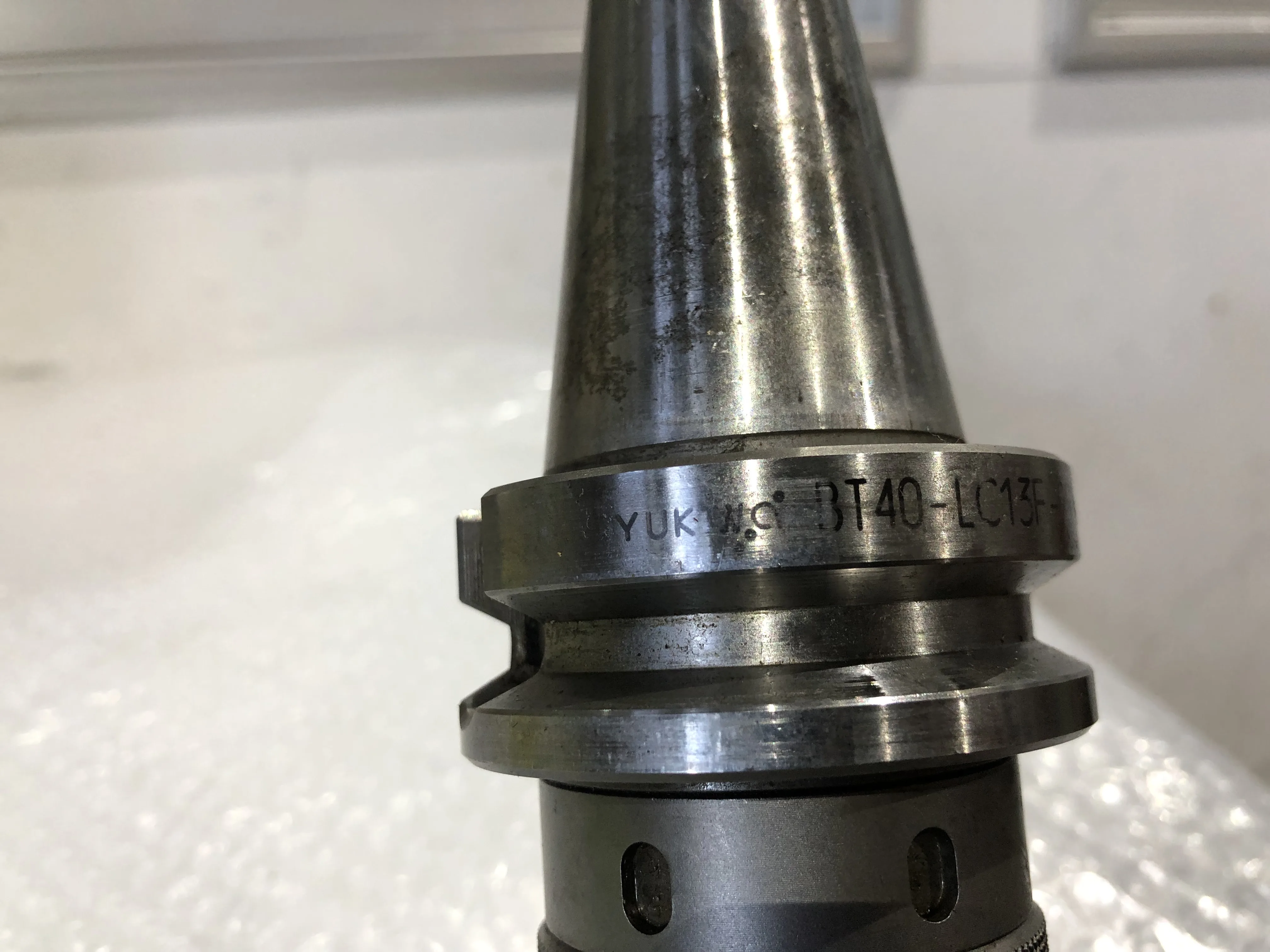 ユキワ精工 BT40 BT40-LC13F-95 / YUKIWA SEIKO BT40 CNC Keyless Drill Chuck BT40-LC13F-95 TU230215