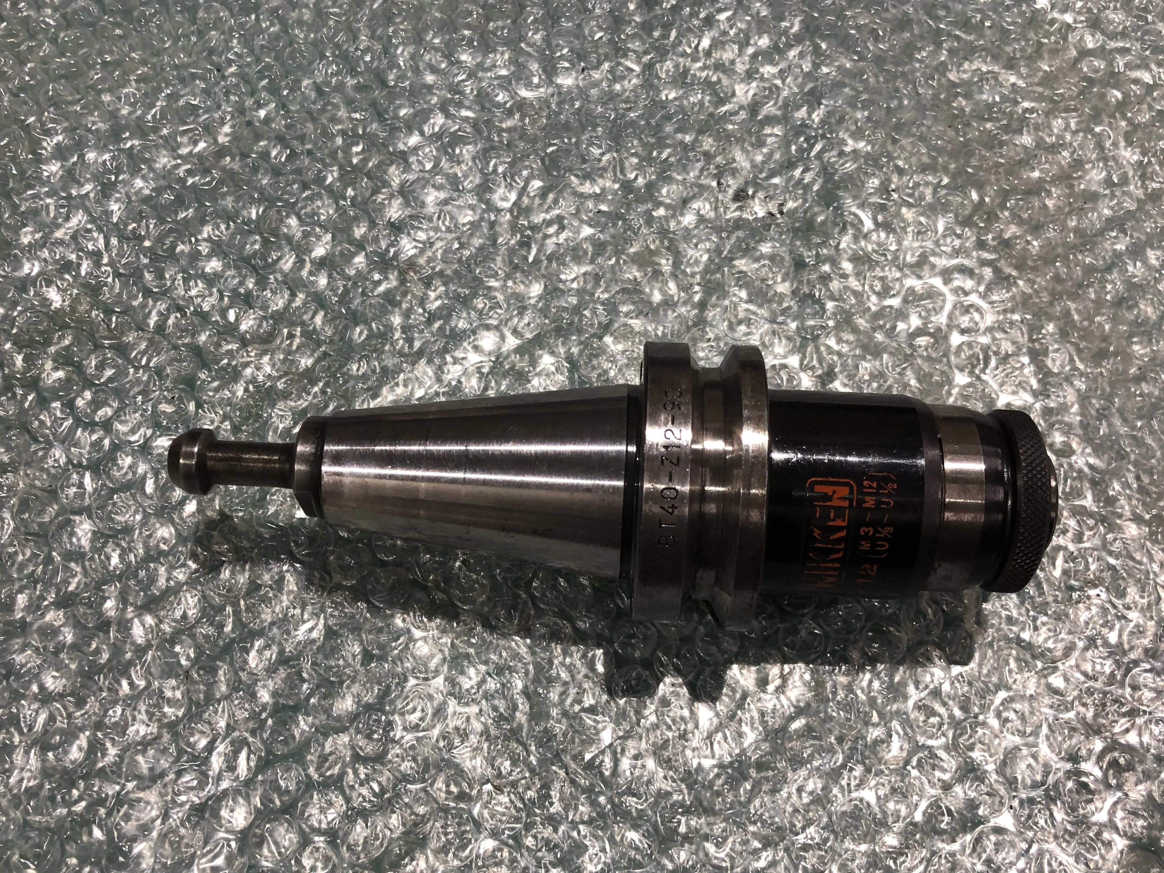 日研工作所 BT40 タッパチャック BT40-Z12-90 / NIKKEN KOSAKUSHO WORKS BT40-Z12-90 TU250125