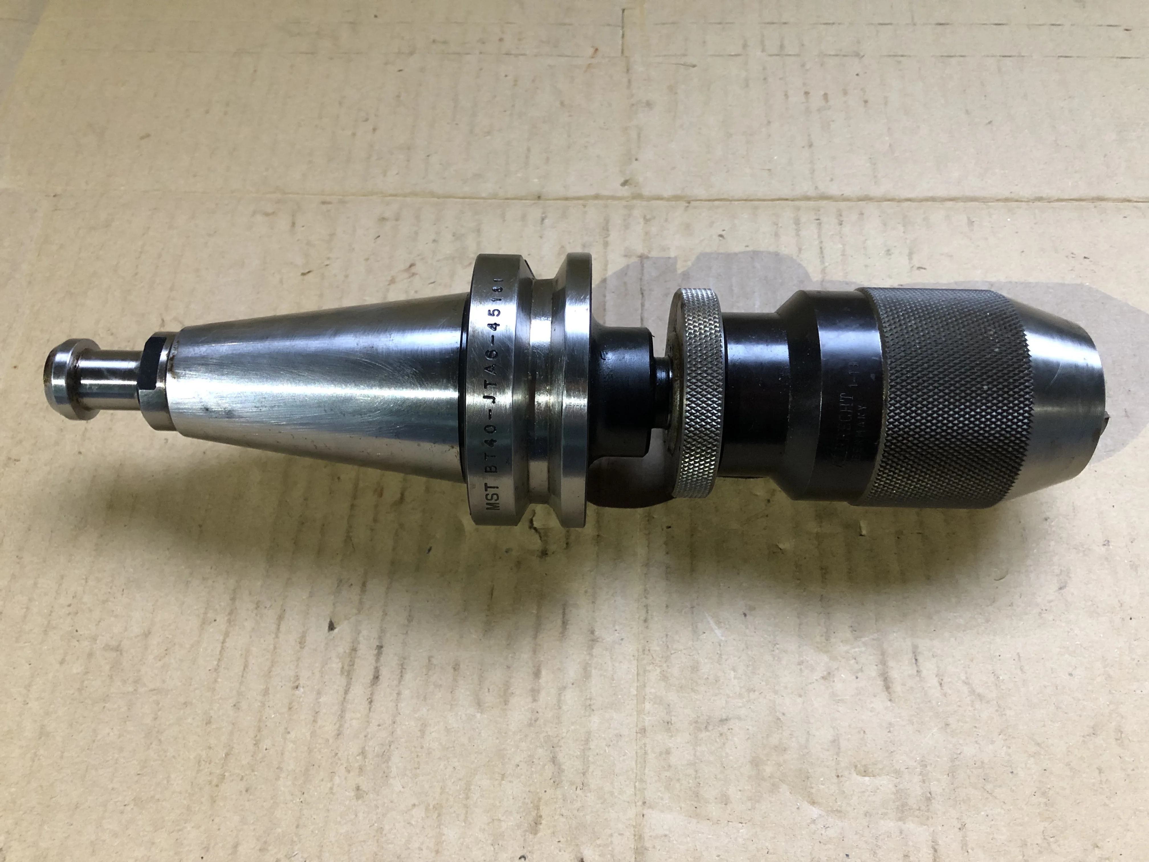 MST/溝口鉄工所 BT40 ジャコブステーパアーバ BT40-JTA6-45 / MST CORPORATION BT40-JTA6-45 TU250252