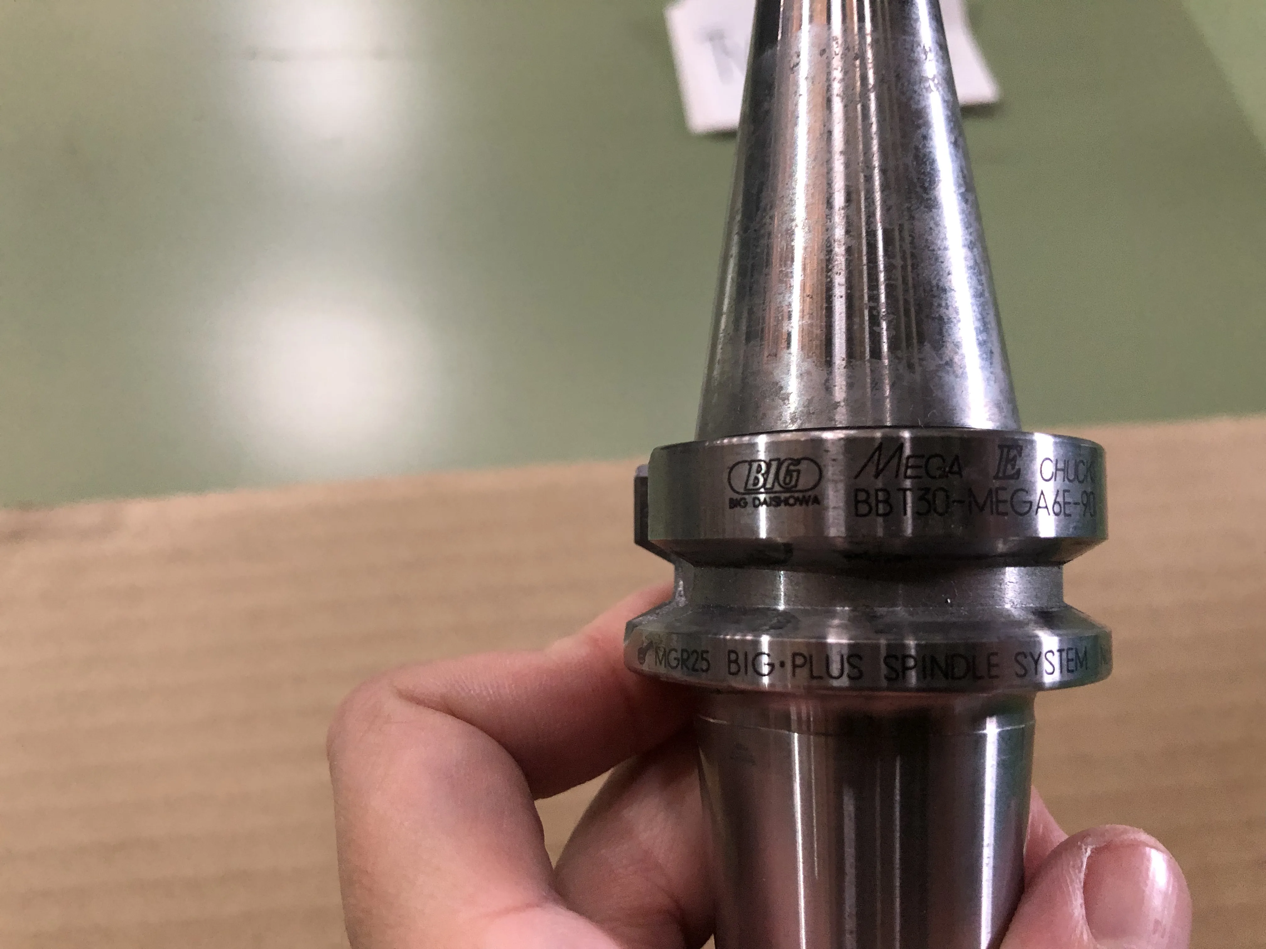 大昭和精機 BIG BBT30 BBT30-MEGA6E-90 / BIG DAISHOWA BBT30 Mega E Chuck BBT30-MEGA6E-90 TV220046