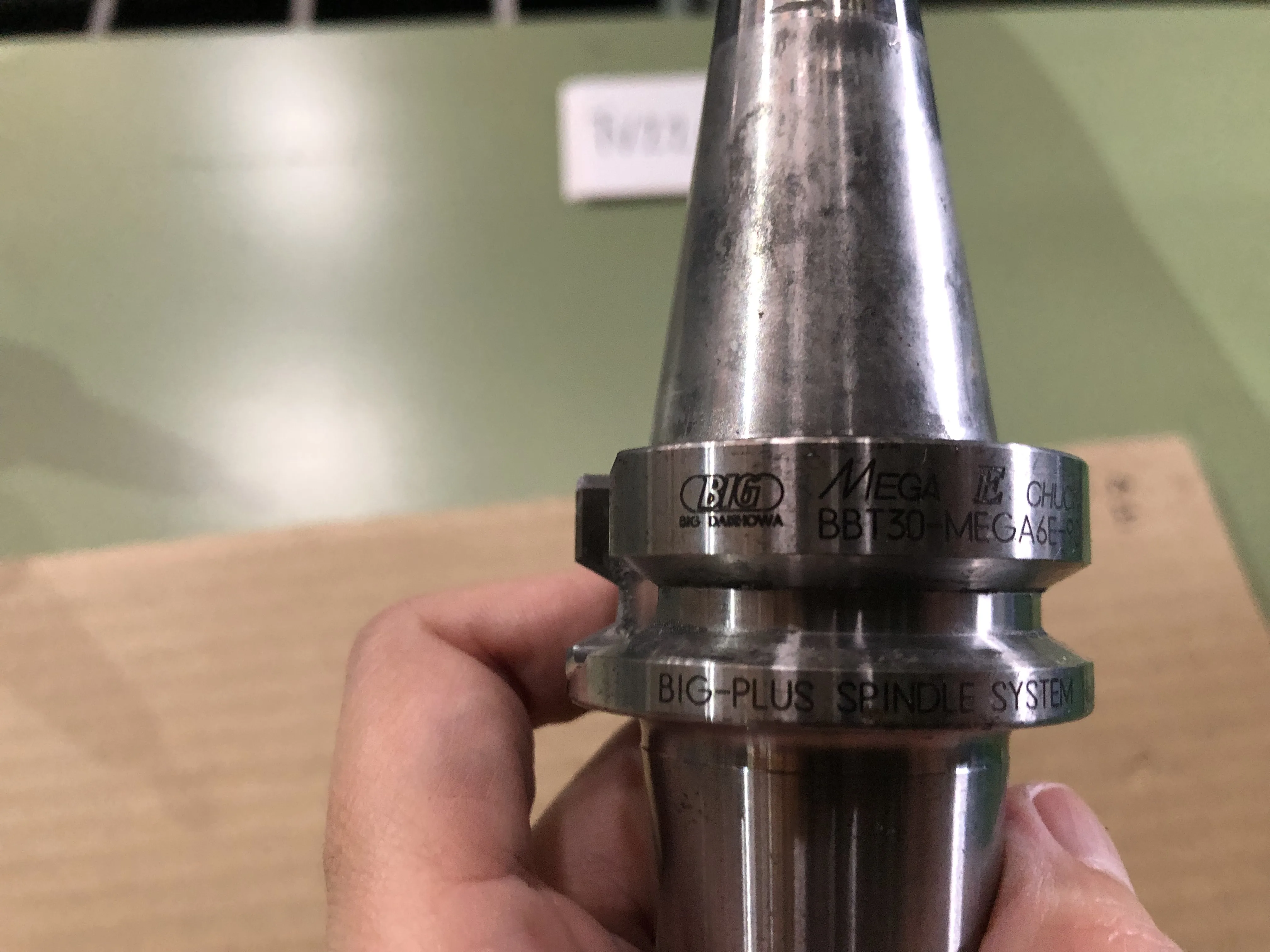 大昭和精機 BIG BBT30 BBT30-MEGA6E-90 / BIG DAISHOWA BBT30 Mega E Chuck BBT30-MEGA6E-90 TV220047