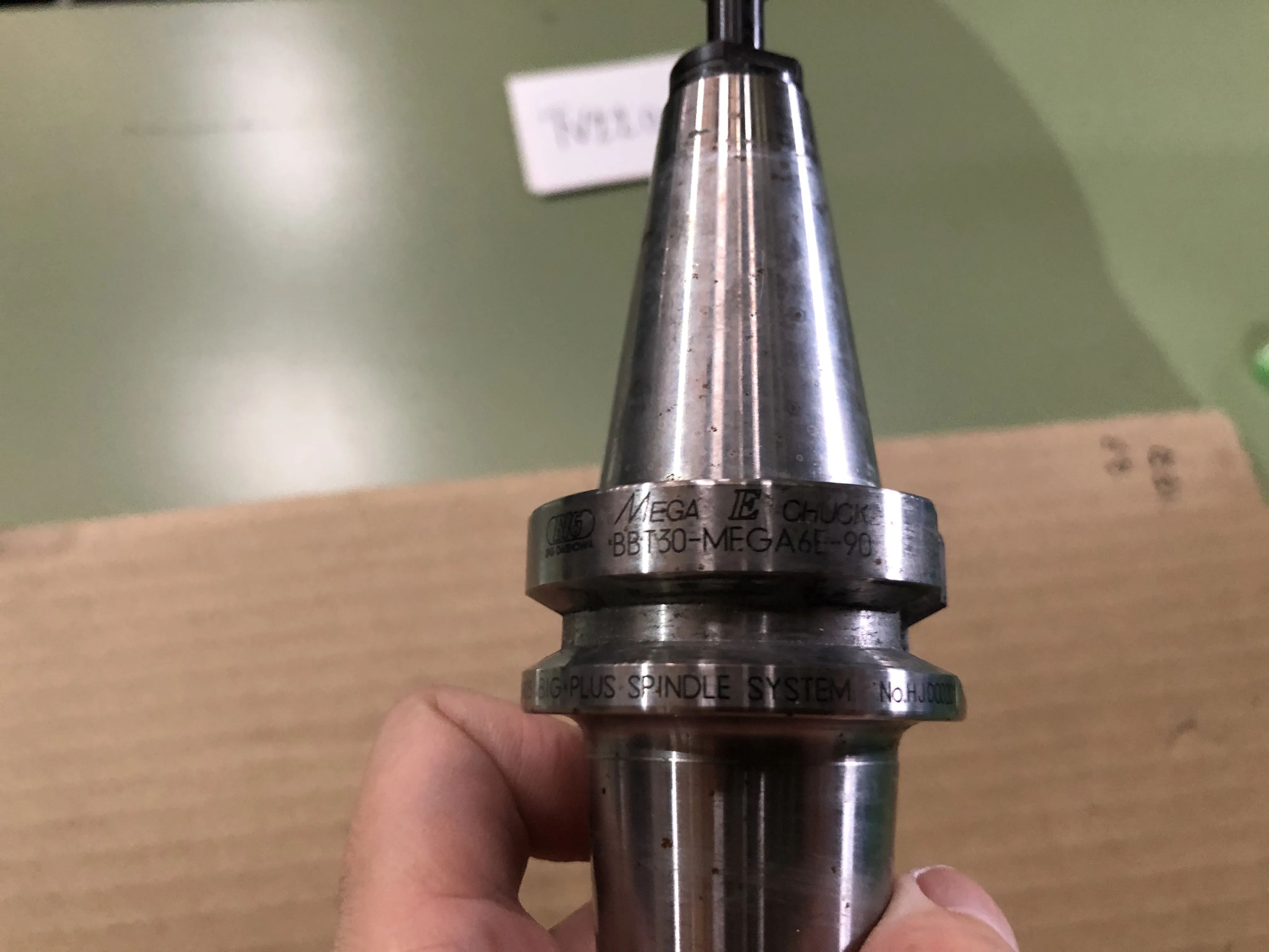 大昭和精機 BIG BBT30 BBT30-MEGA6E-90 / BIG DAISHOWA BBT30 Mega E Chuck BBT30-MEGA6E-90 TV220049