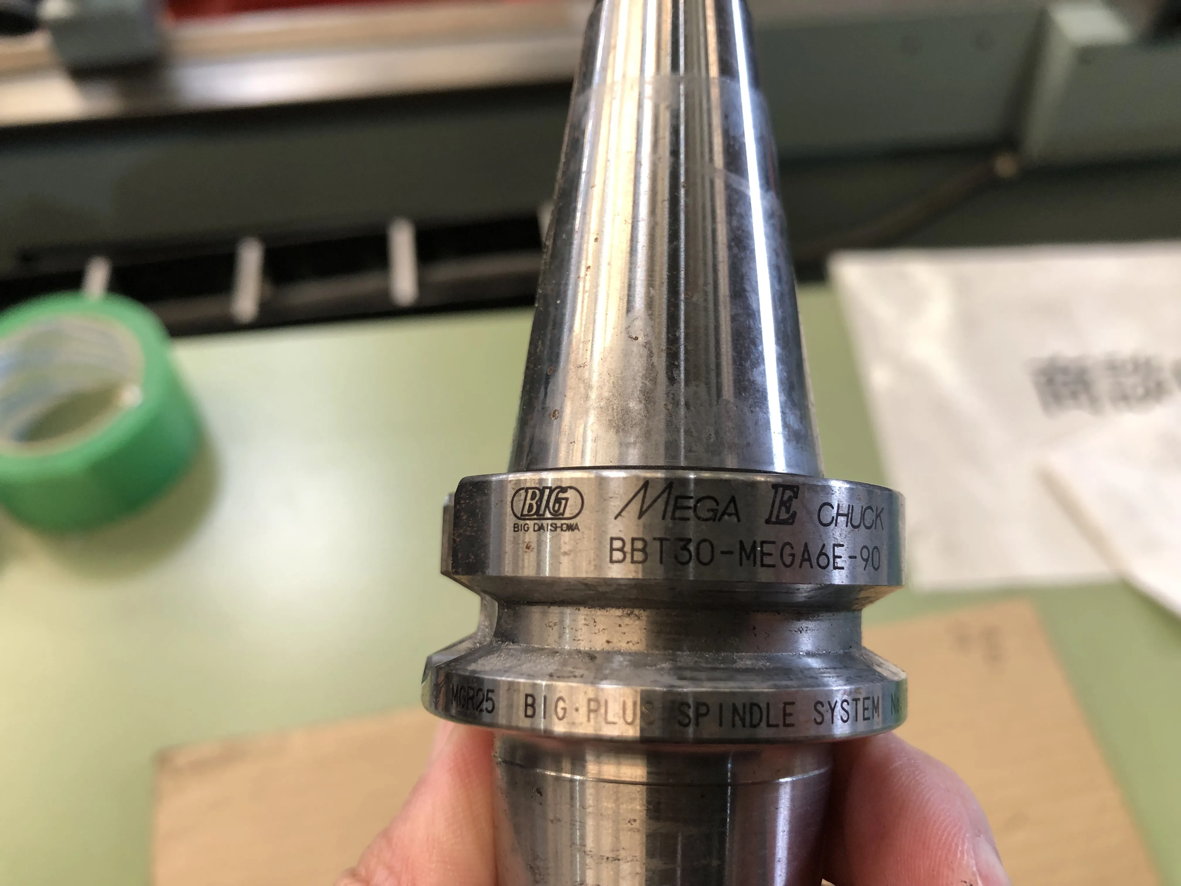 大昭和精機 BIG BBT30 BBT30-MEGA6E-90 / BIG DAISHOWA BBT30 MEGA-E Chuck BBT30-MEGA6E-90 TV220068