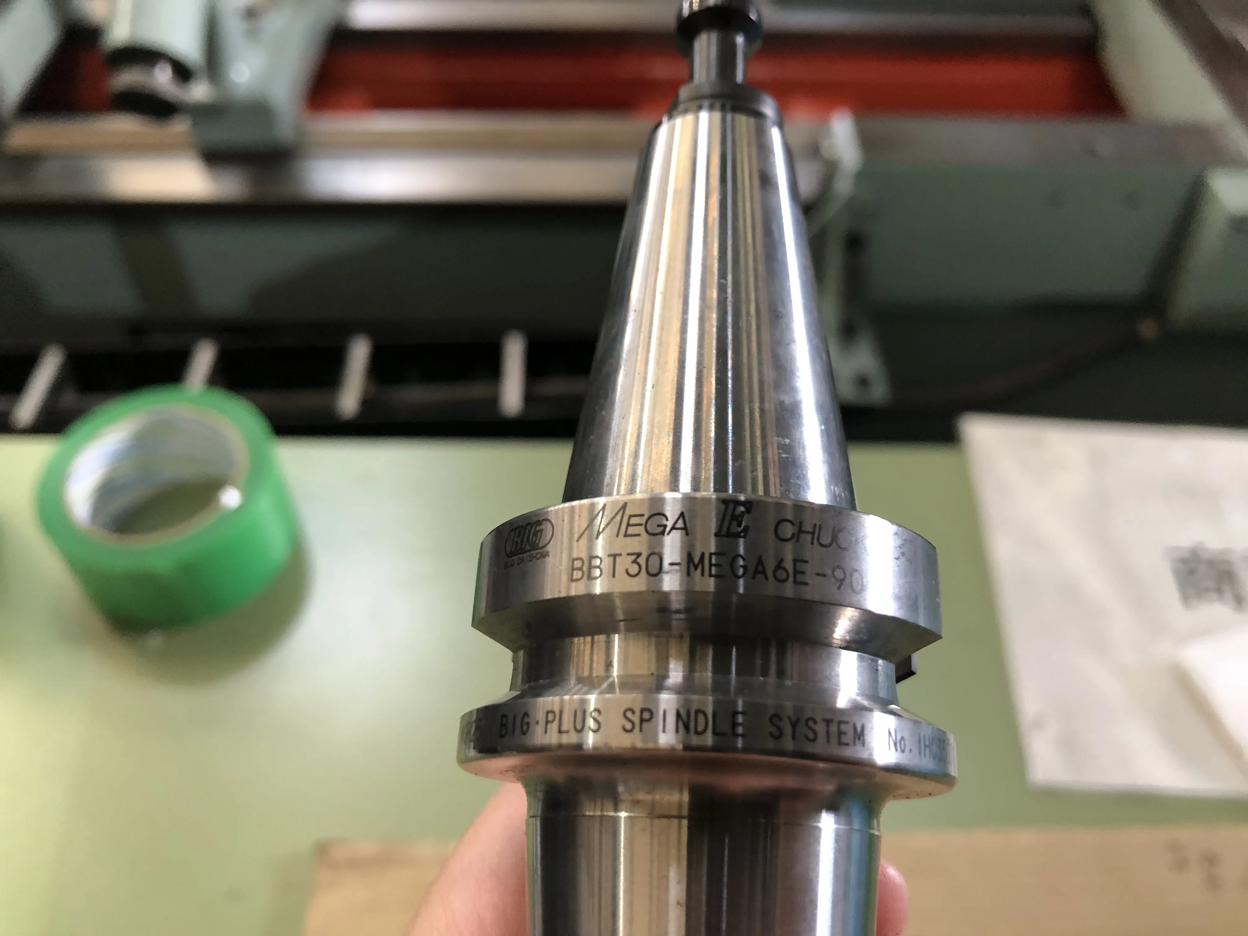 大昭和精機 BIG BBT30 BBT30-MEGA6E-90 / BIG DAISHOWA BBT30 Mega E Chuck BBT30-MEGA6E-90 TV220078