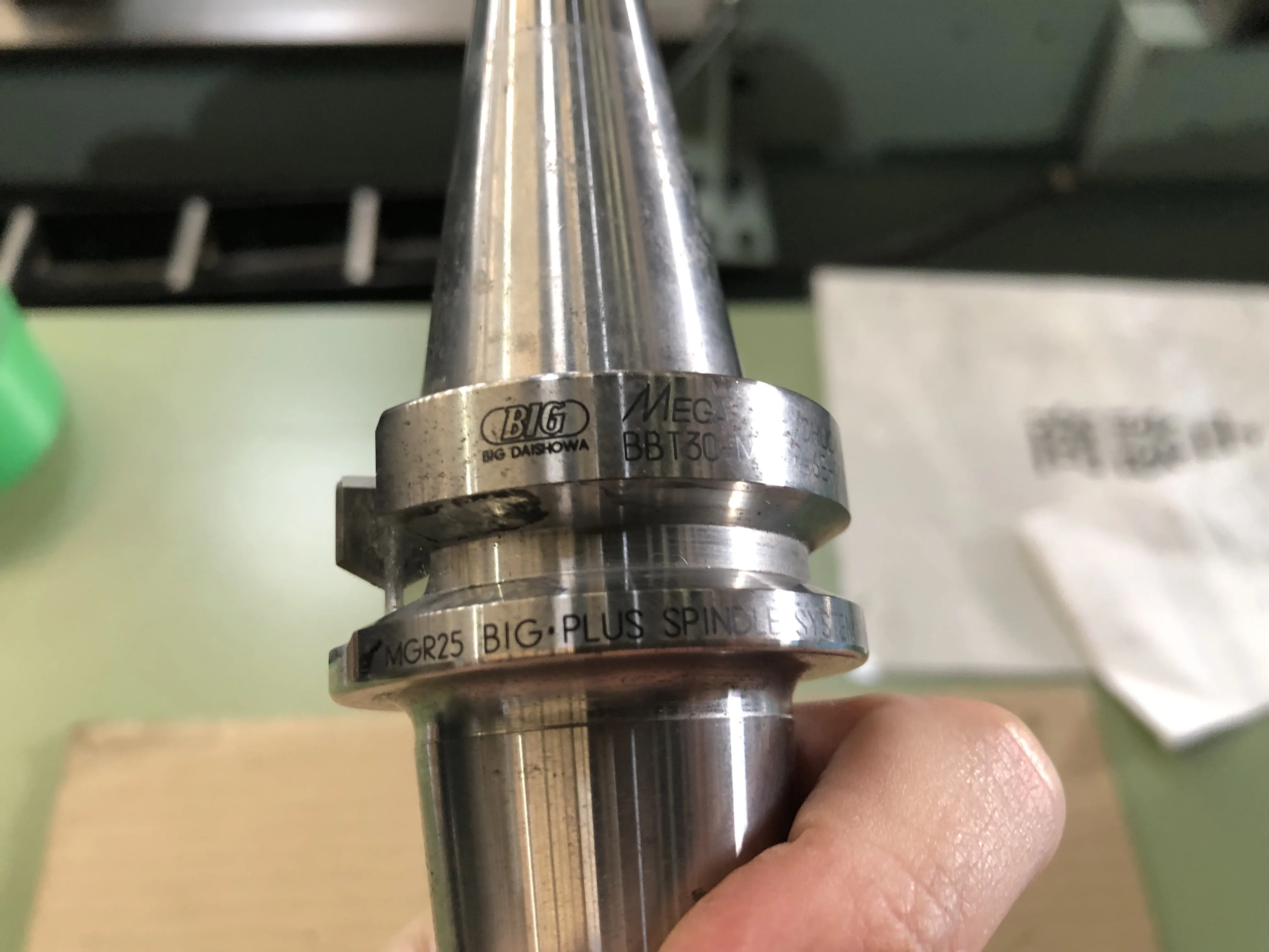 大昭和精機 BIG BBT30 BBT30-MEGA6E-90 / BIG DAISHOWA BBT30 Mega E Chuck BBT30-MEGA6E-90 TV220081