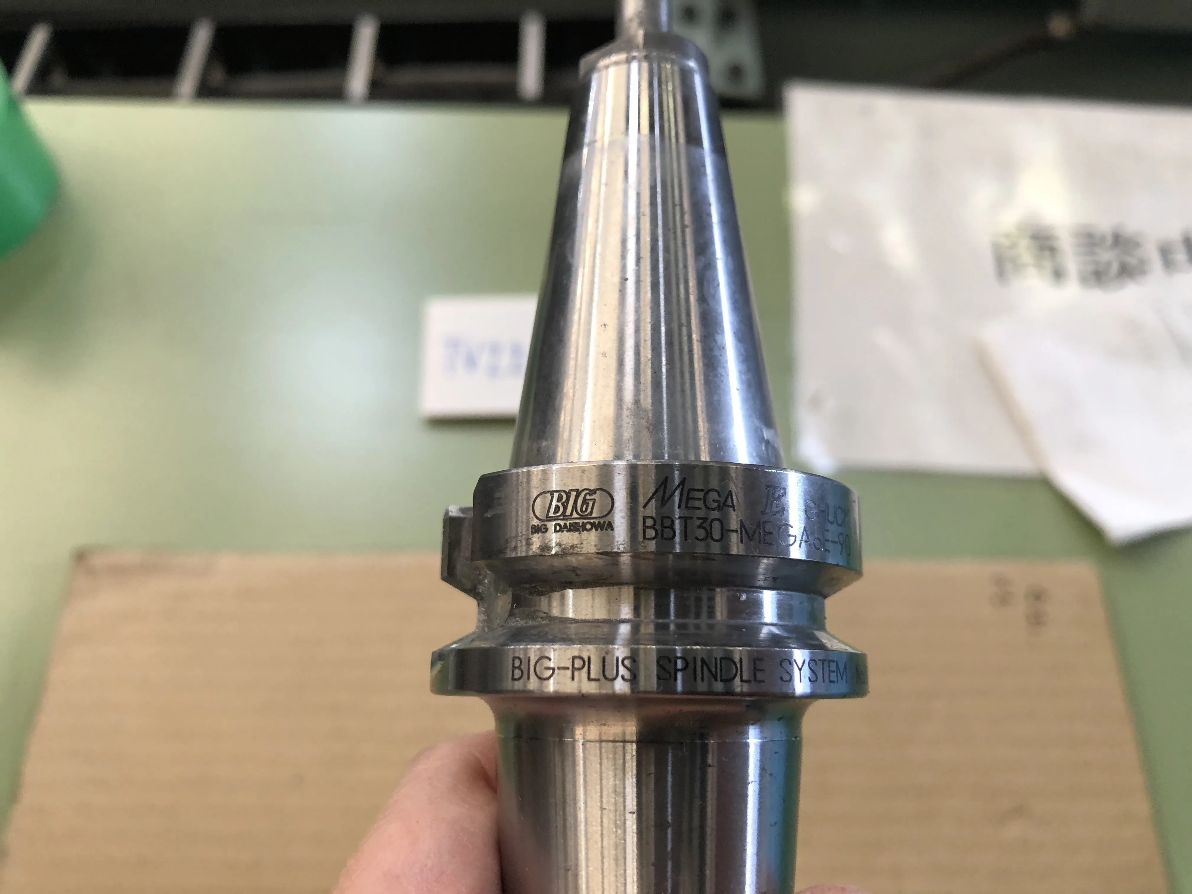 大昭和精機 BIG BBT30 BBT30-MEGA6E-90 / BIG DAISHOWA BBT30 Mega E Chuck BBT30-MEGA6E-90 TV220084