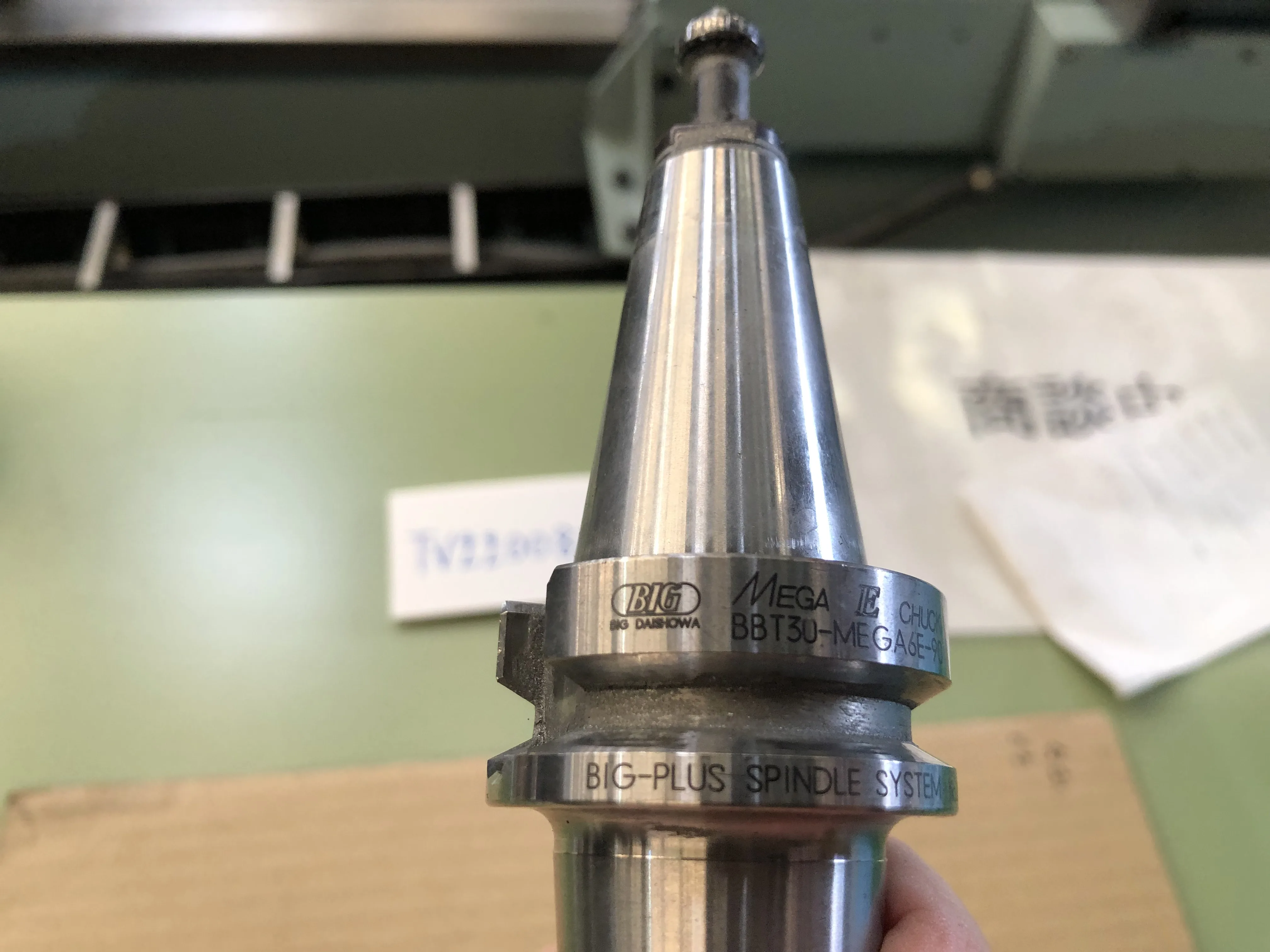 大昭和精機 BIG BBT30 BBT30-MEGA6E-90 / BIG DAISHOWA BBT30 Mega E Chuck BBT30-MEGA6E-90 TV220086