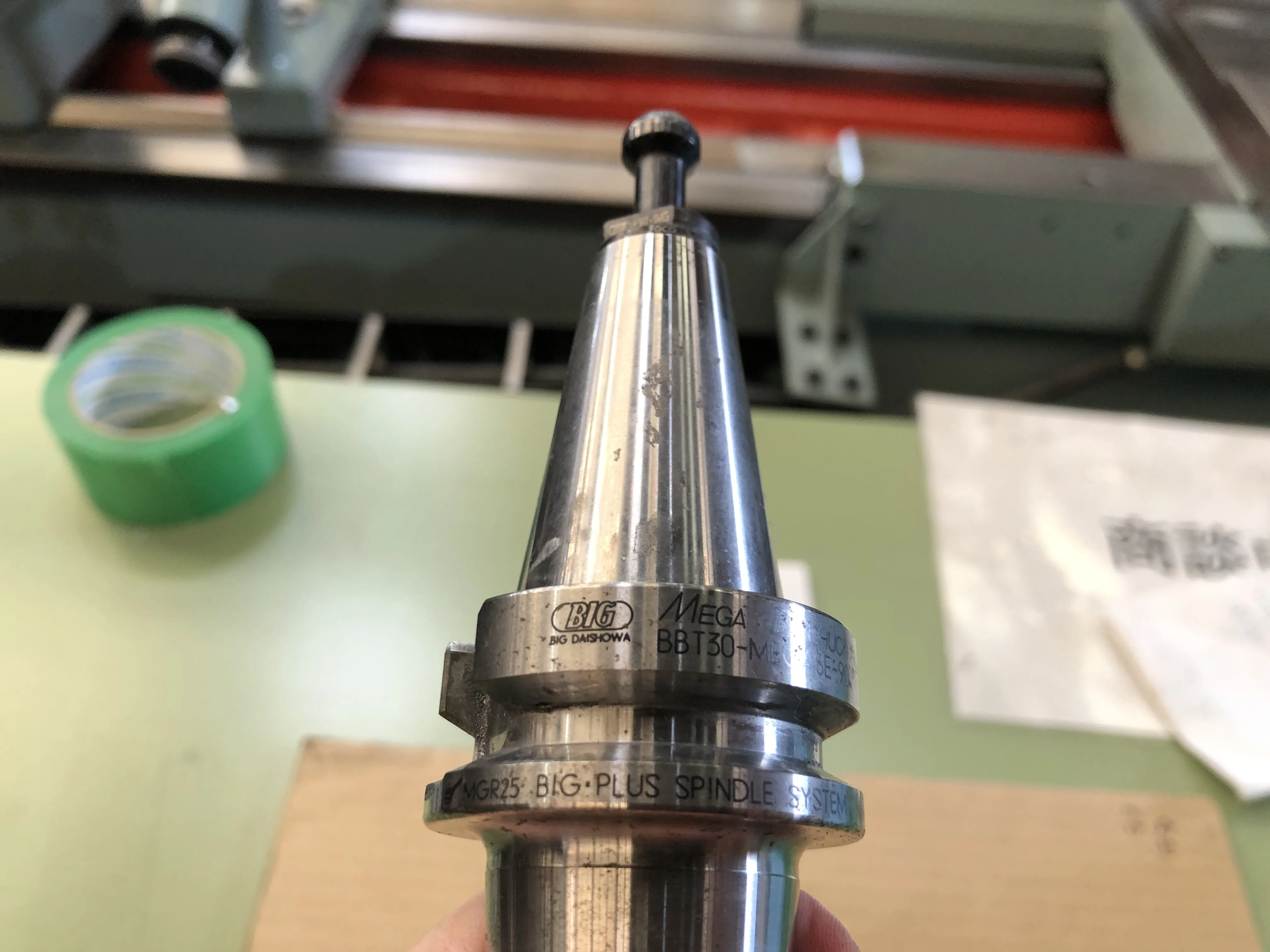 大昭和精機 BIG BBT30 BBT30-MEGA6E-90 / BIG DAISHOWA BBT30 Mega E Chuck BBT30-MEGA6E-90 TV220087
