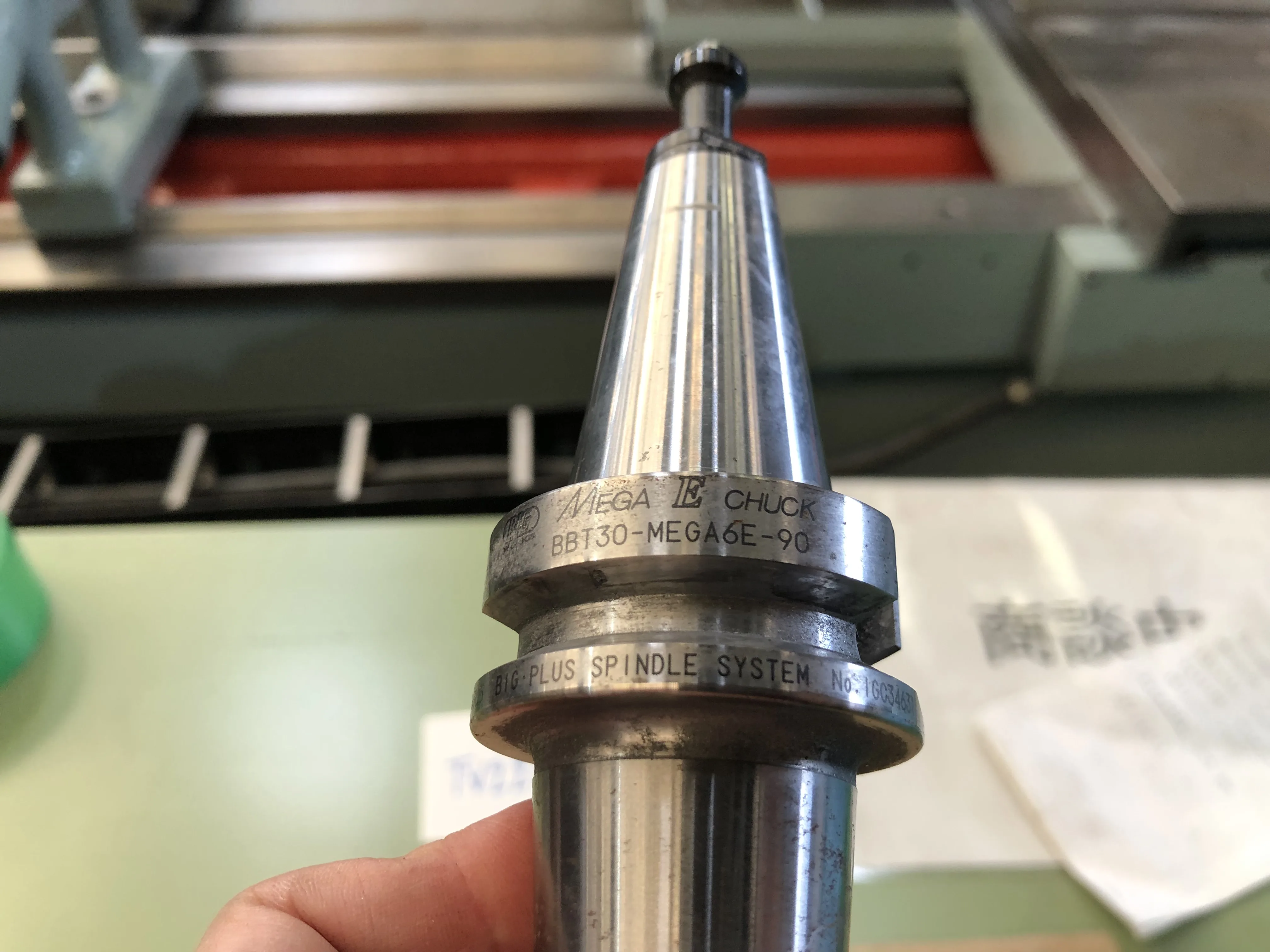 大昭和精機 BIG BBT30 BBT30-MEGA6E-90 / BIG DAISHOWA BBT30 Mega E Chuck BBT30-MEGA6E-90 TV220089
