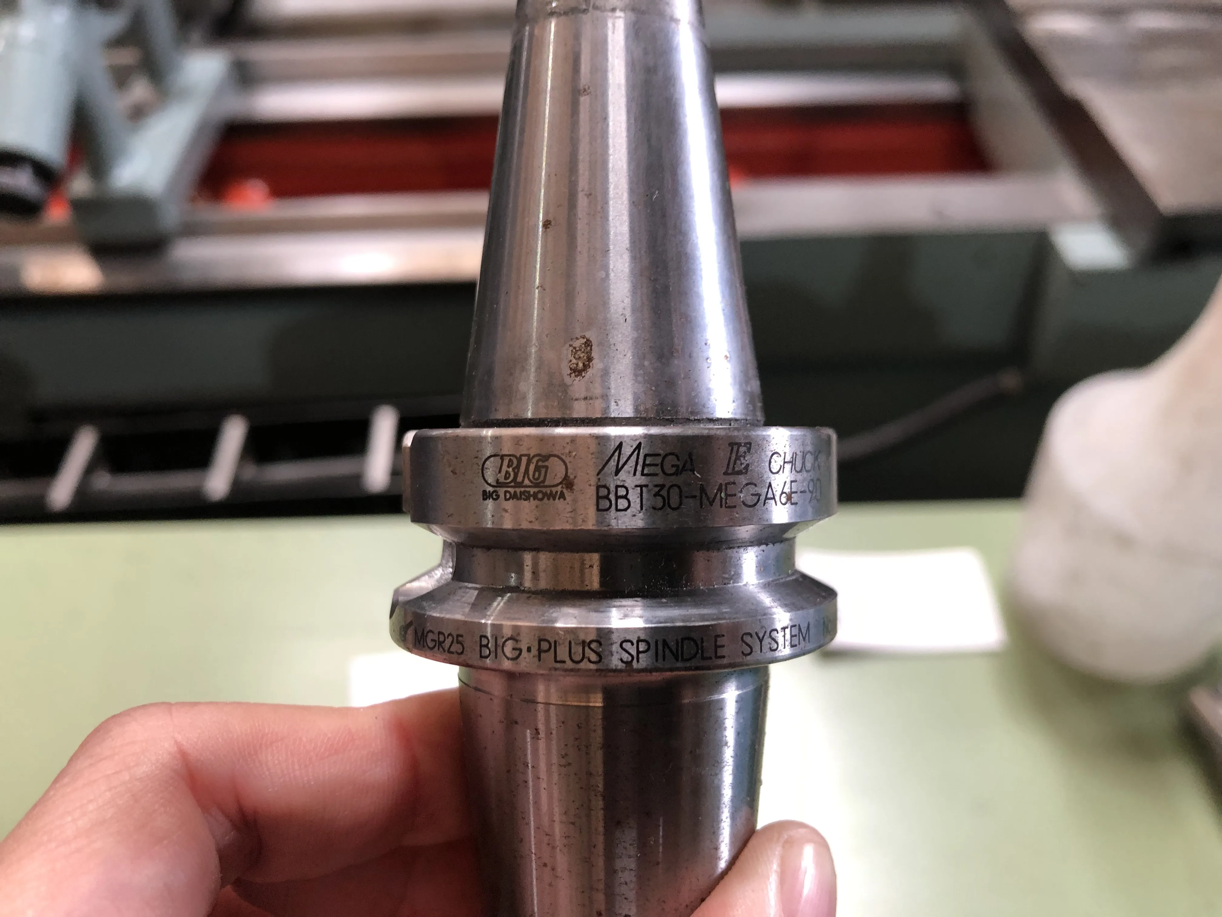 大昭和精機 BIG BBT30 BBT30-MEGA6E-90 / BIG DAISHOWA BBT30 Mega E Chuck BBT30-MEGA6E-90 TV220093