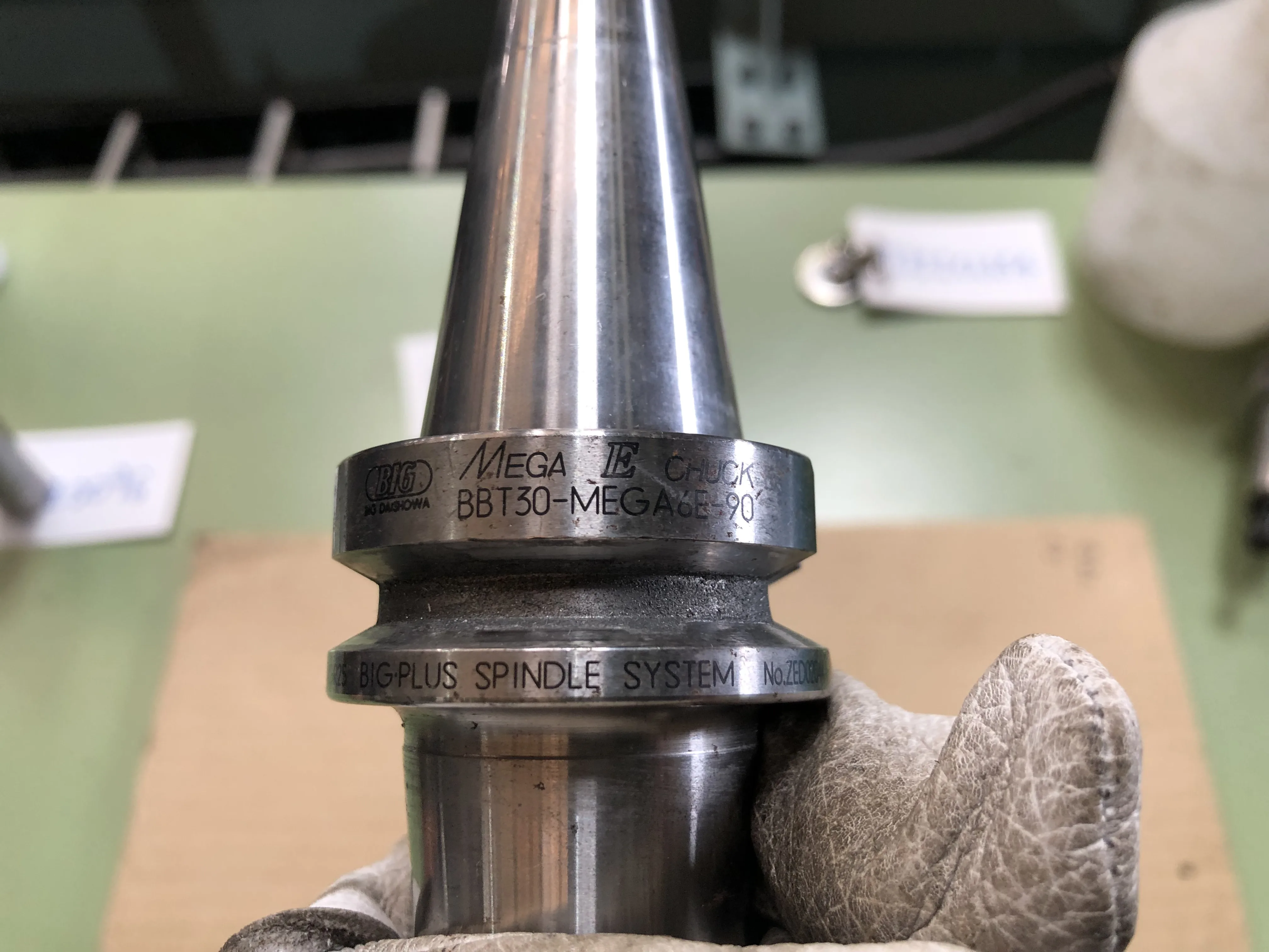 大昭和精機 BIG BBT30 BBT30-MEGA6E-90 / BIG DAISHOWA BBT30 Mega E Chuck BBT30-MEGA6E-90 TV220097