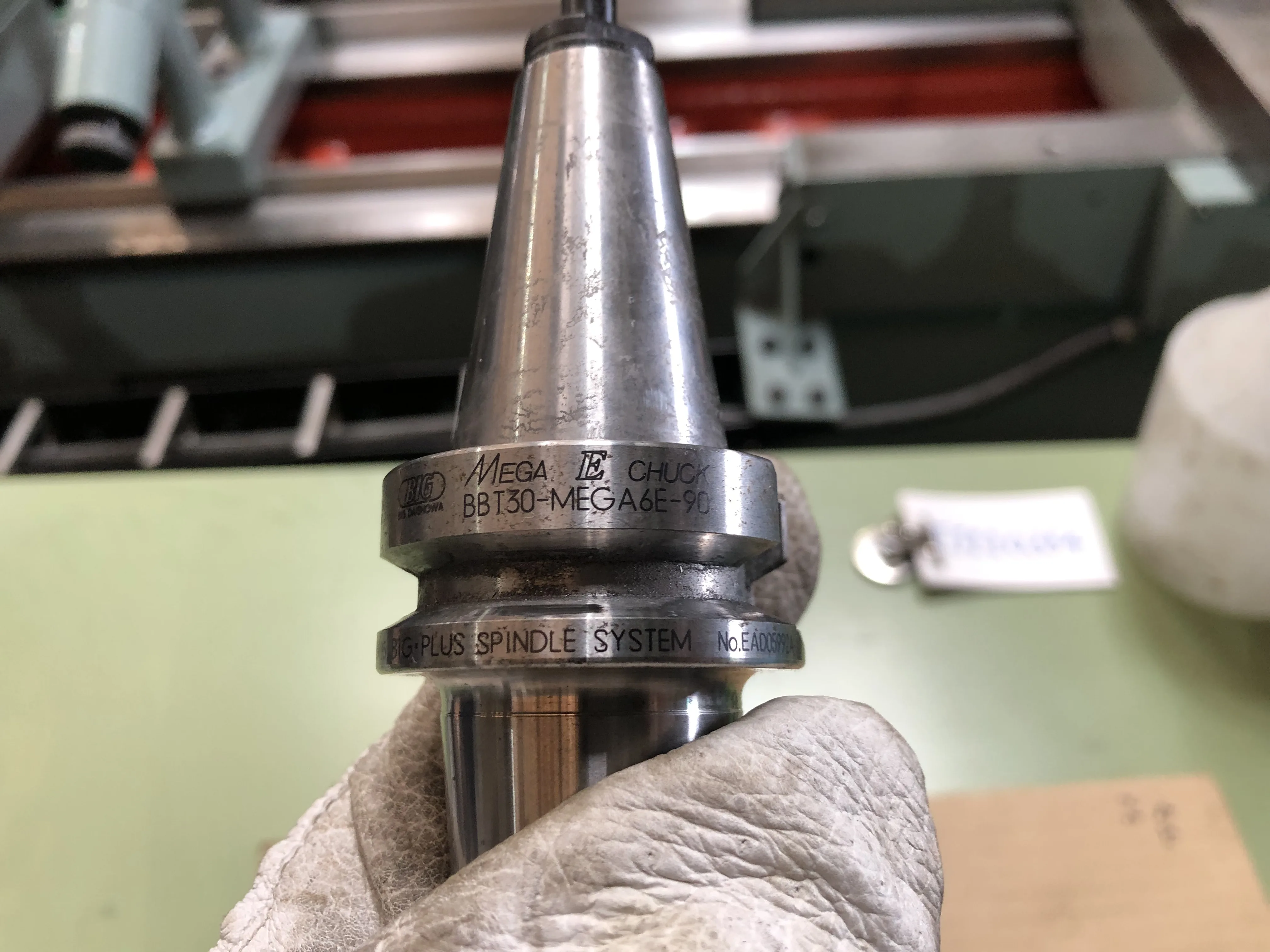 大昭和精機 BIG BBT30 BBT30-MEGA6E-90 / BIG DAISHOWA BBT30 Mega E Chuck BBT30-MEGA6E-90 TV220098