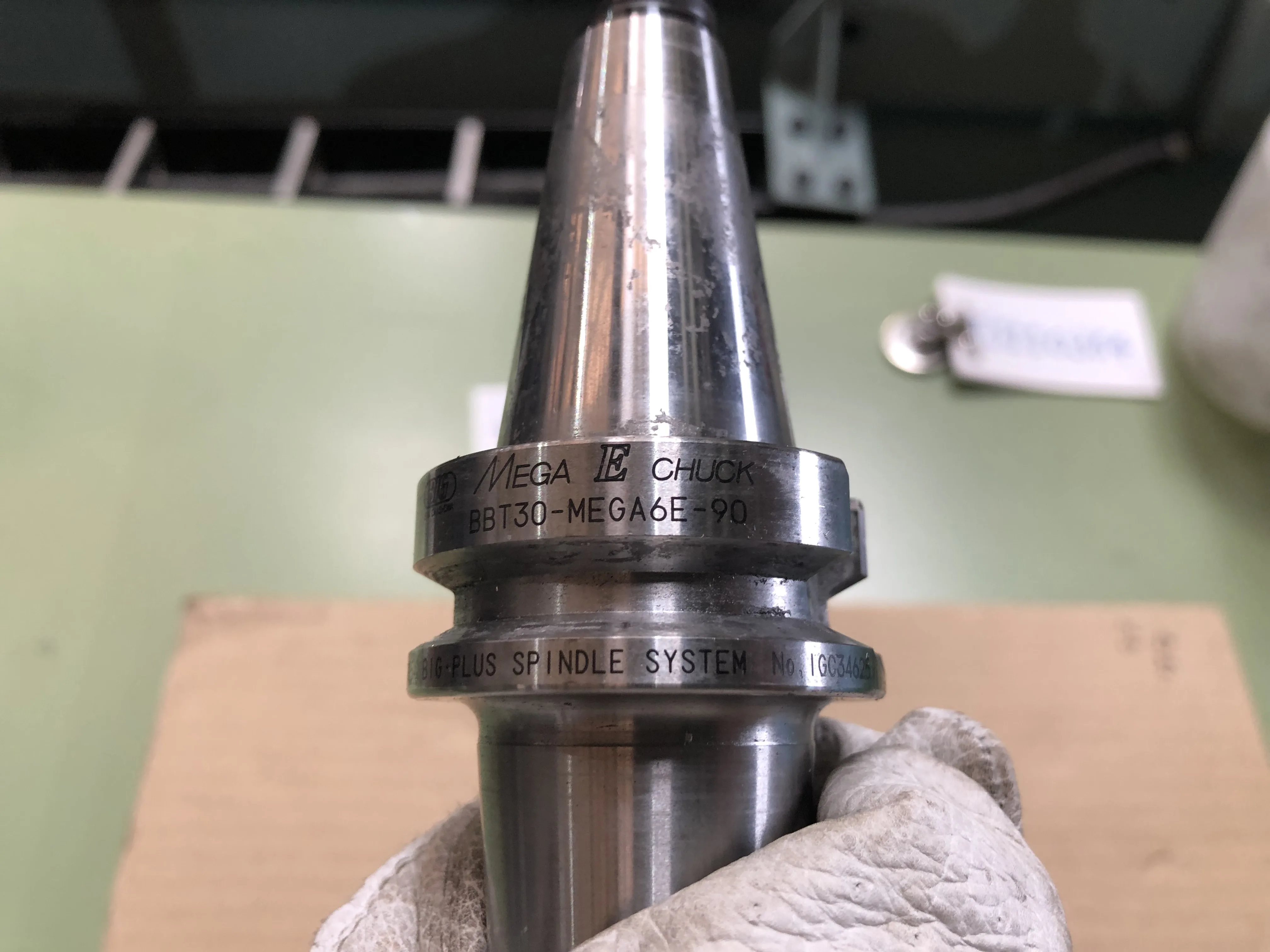 大昭和精機 BIG BBT30 BBT30-MEGA6E-90 / BIG DAISHOWA BBT30 Mega E Chuck BBT30-MEGA6E-90 TV220100